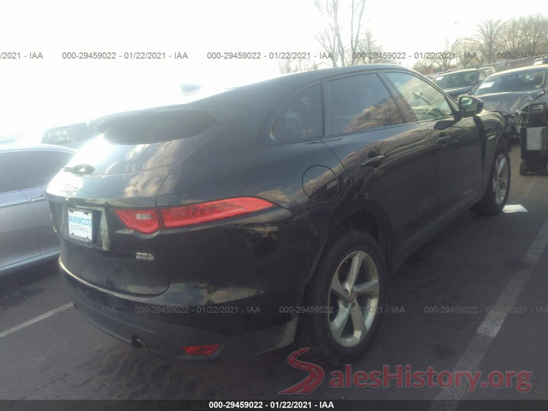 SADCJ2FX4KA602038 2019 JAGUAR F-PACE