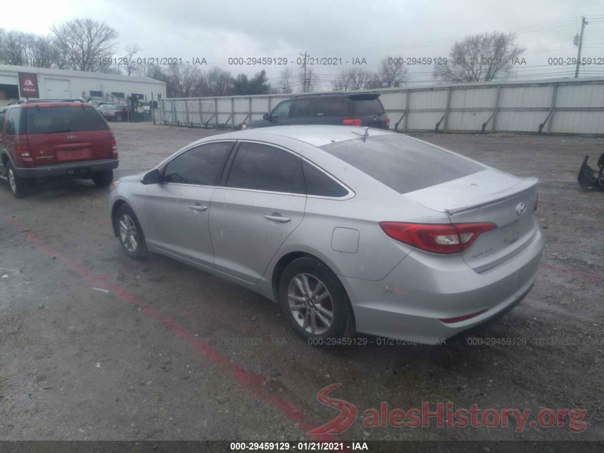 5NPE24AF0GH265511 2016 HYUNDAI SONATA