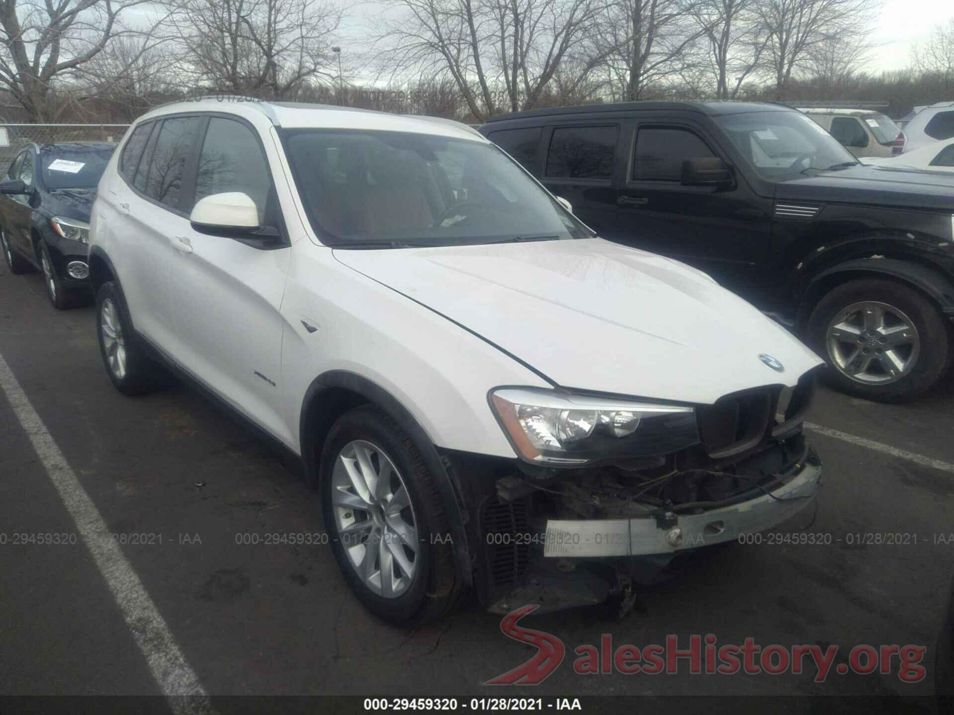 5UXWX9C5XG0D92191 2016 BMW X3