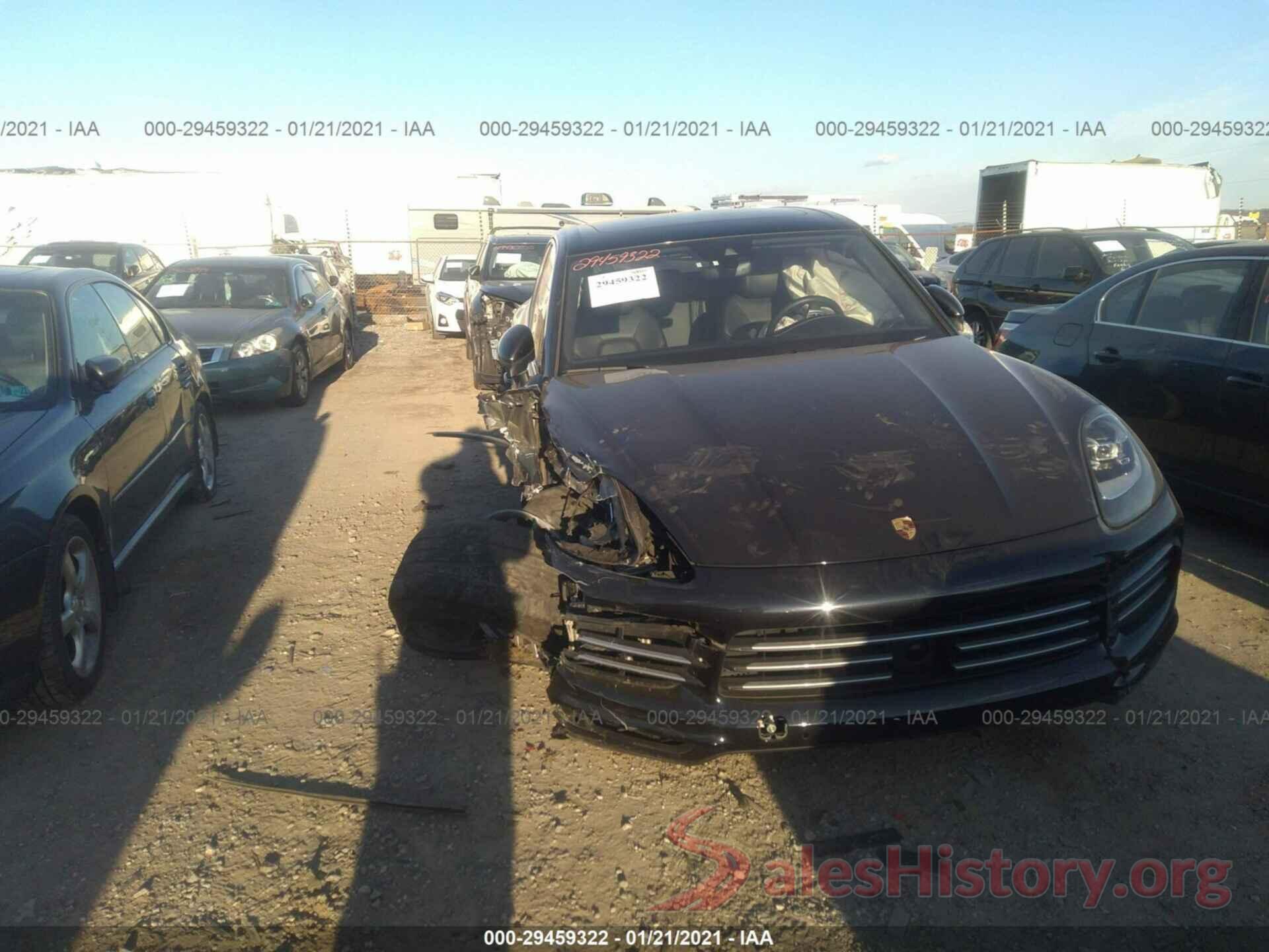 WP1AA2AY1KDA01217 2019 PORSCHE CAYENNE