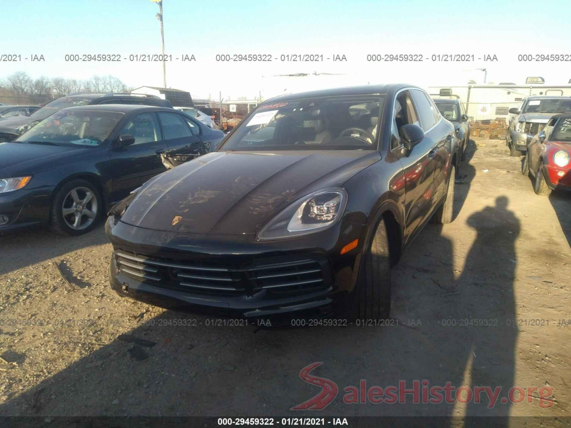 WP1AA2AY1KDA01217 2019 PORSCHE CAYENNE