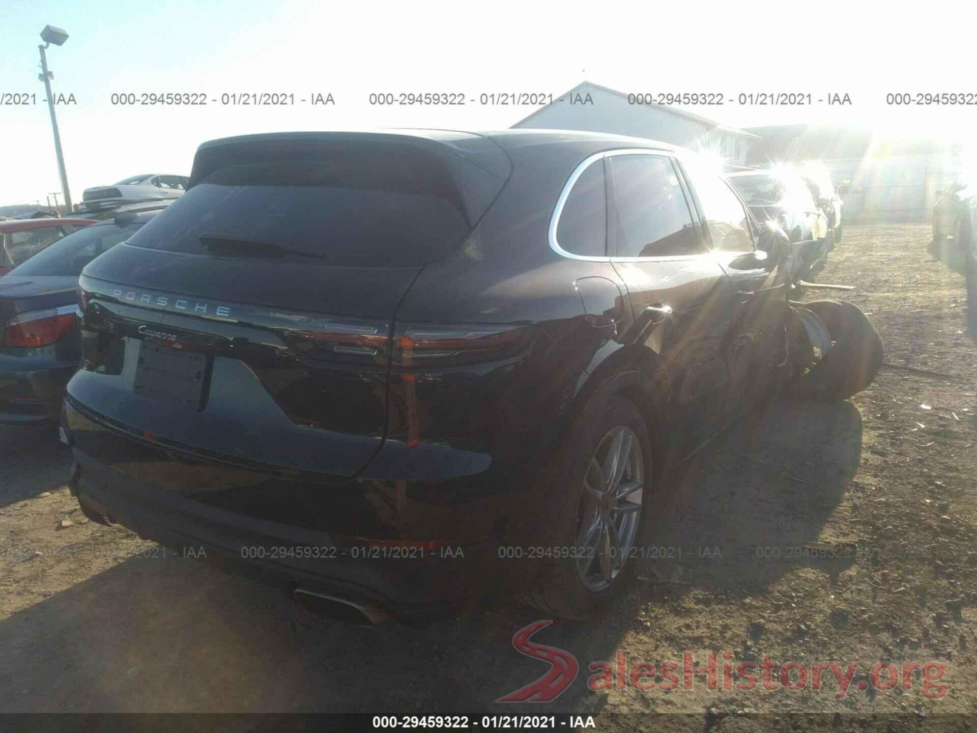 WP1AA2AY1KDA01217 2019 PORSCHE CAYENNE