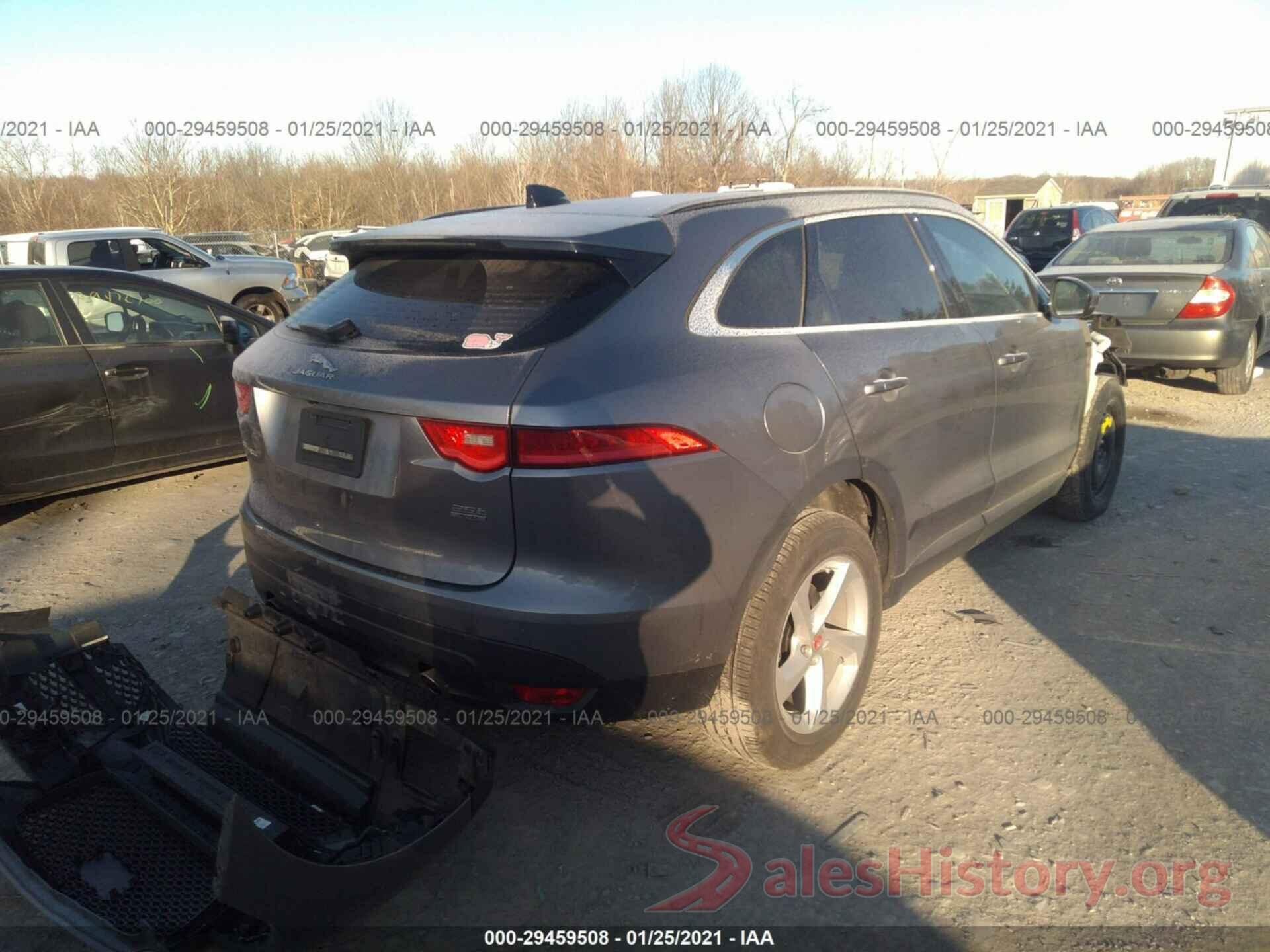 SADCJ2FX5LA630254 2020 JAGUAR F-PACE