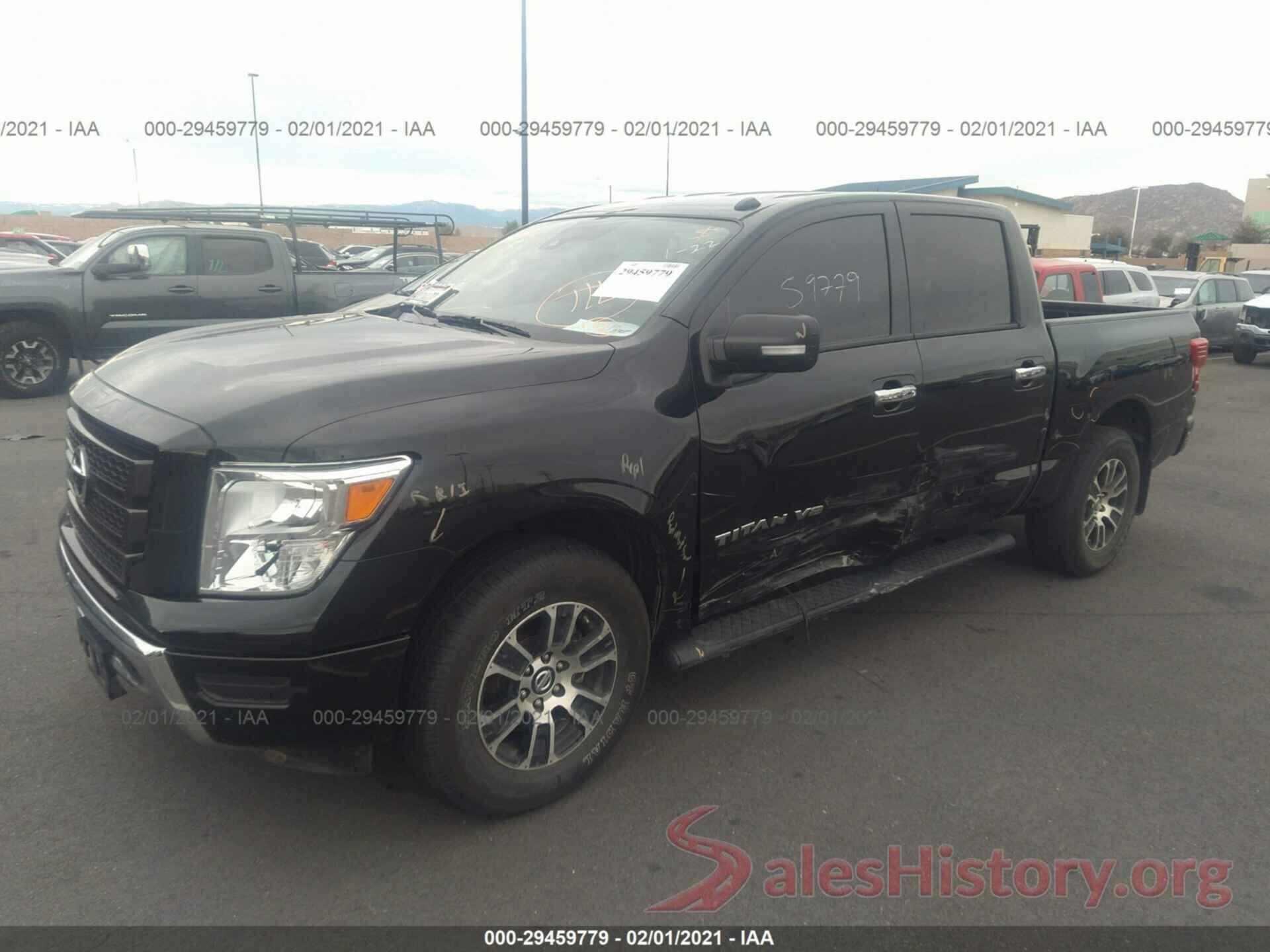 1N6AA1EE3LN508124 2020 NISSAN TITAN