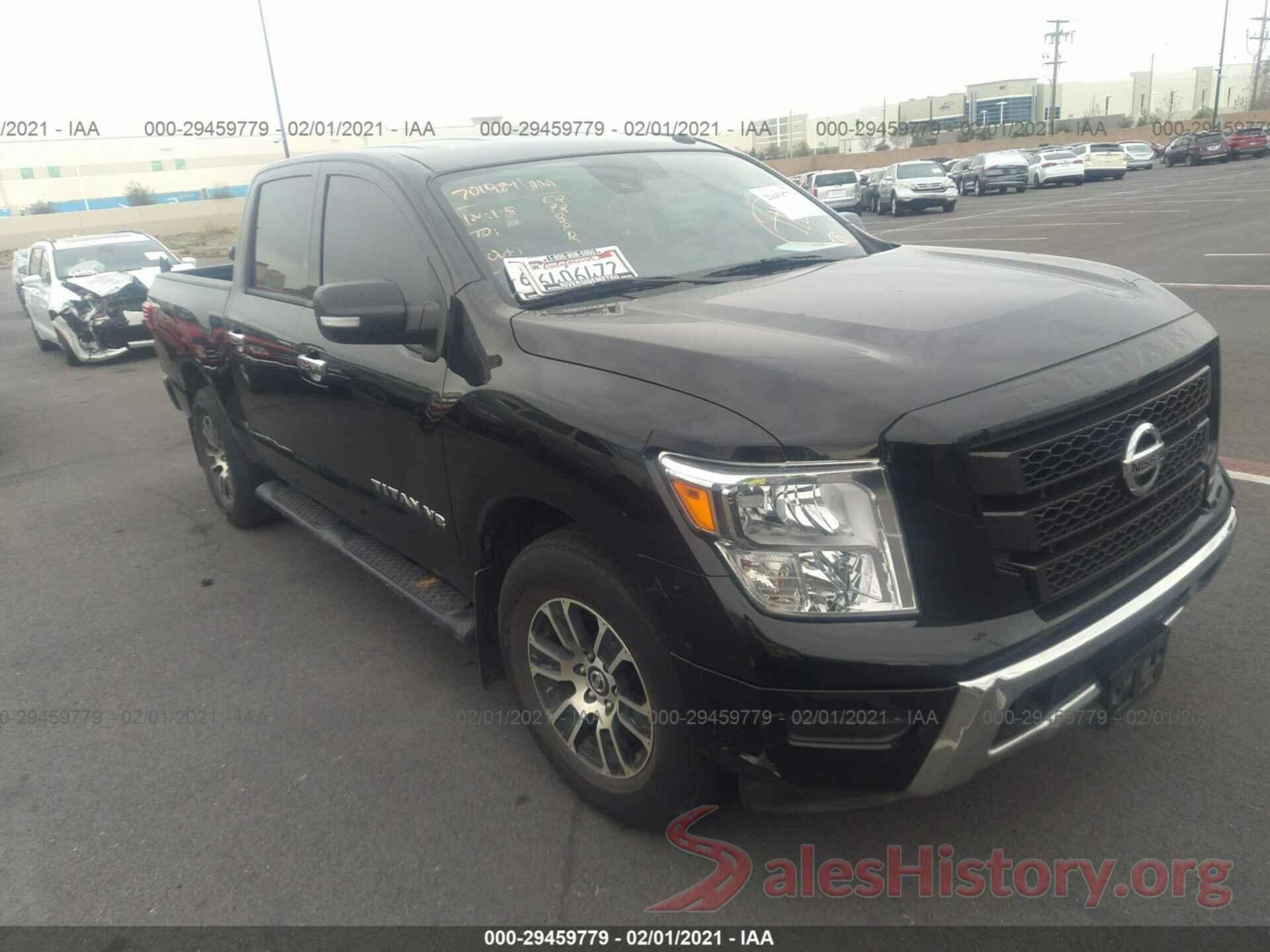 1N6AA1EE3LN508124 2020 NISSAN TITAN