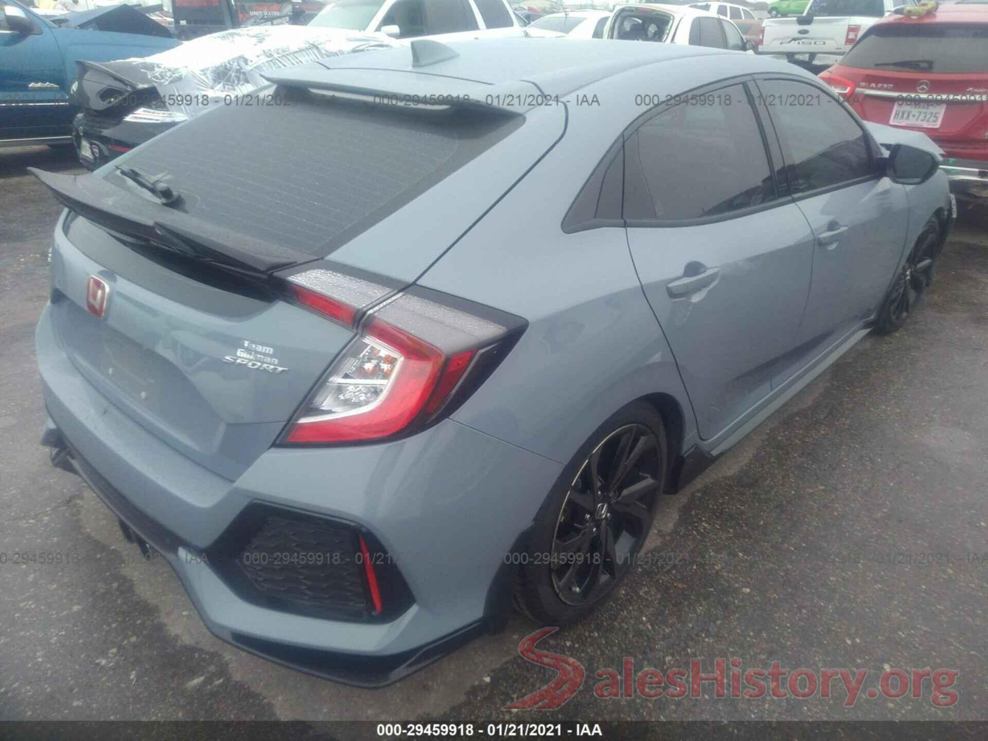 SHHFK7H45KU211539 2019 HONDA CIVIC HATCHBACK