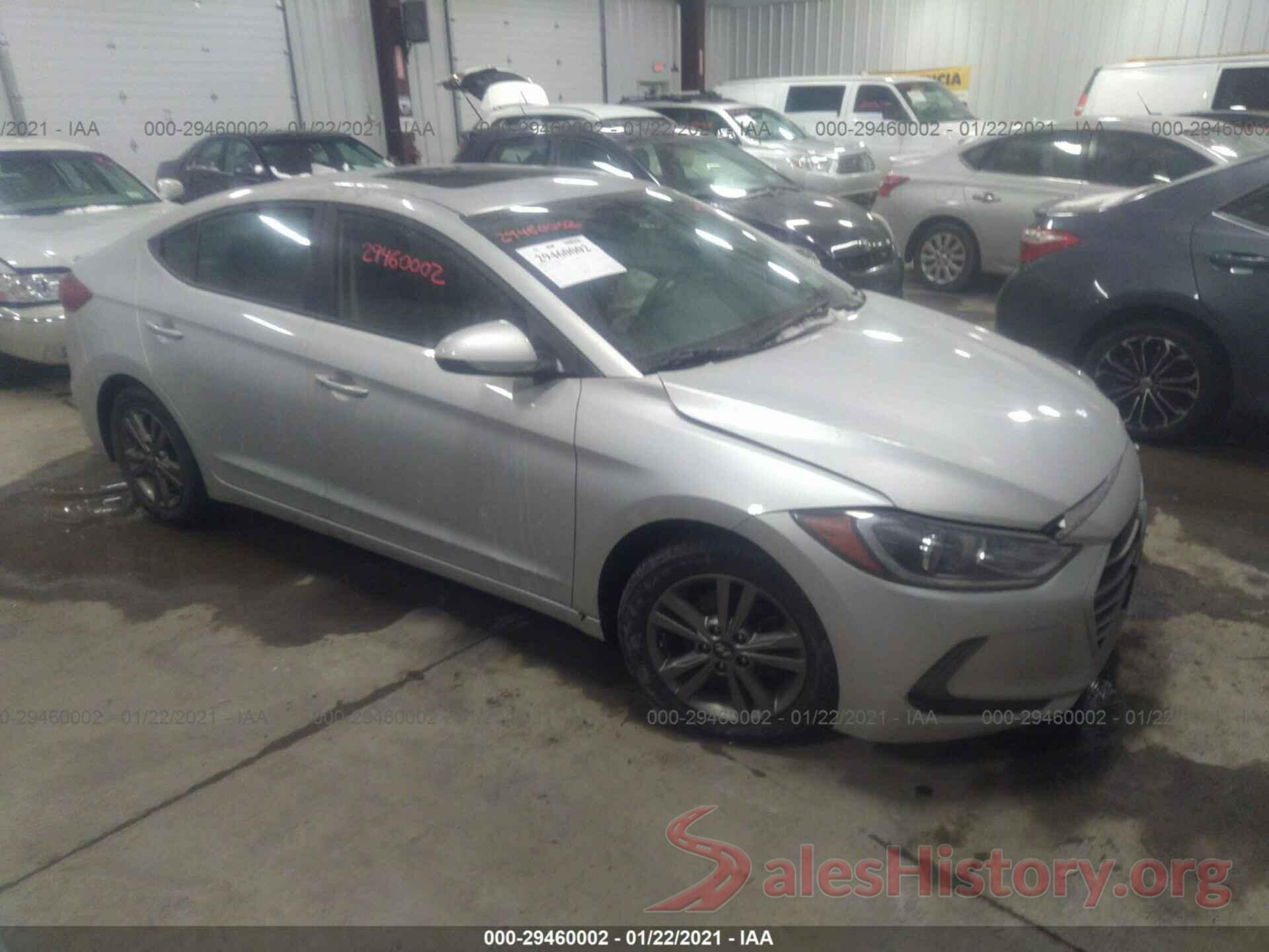 5NPD84LF7JH306960 2018 HYUNDAI ELANTRA