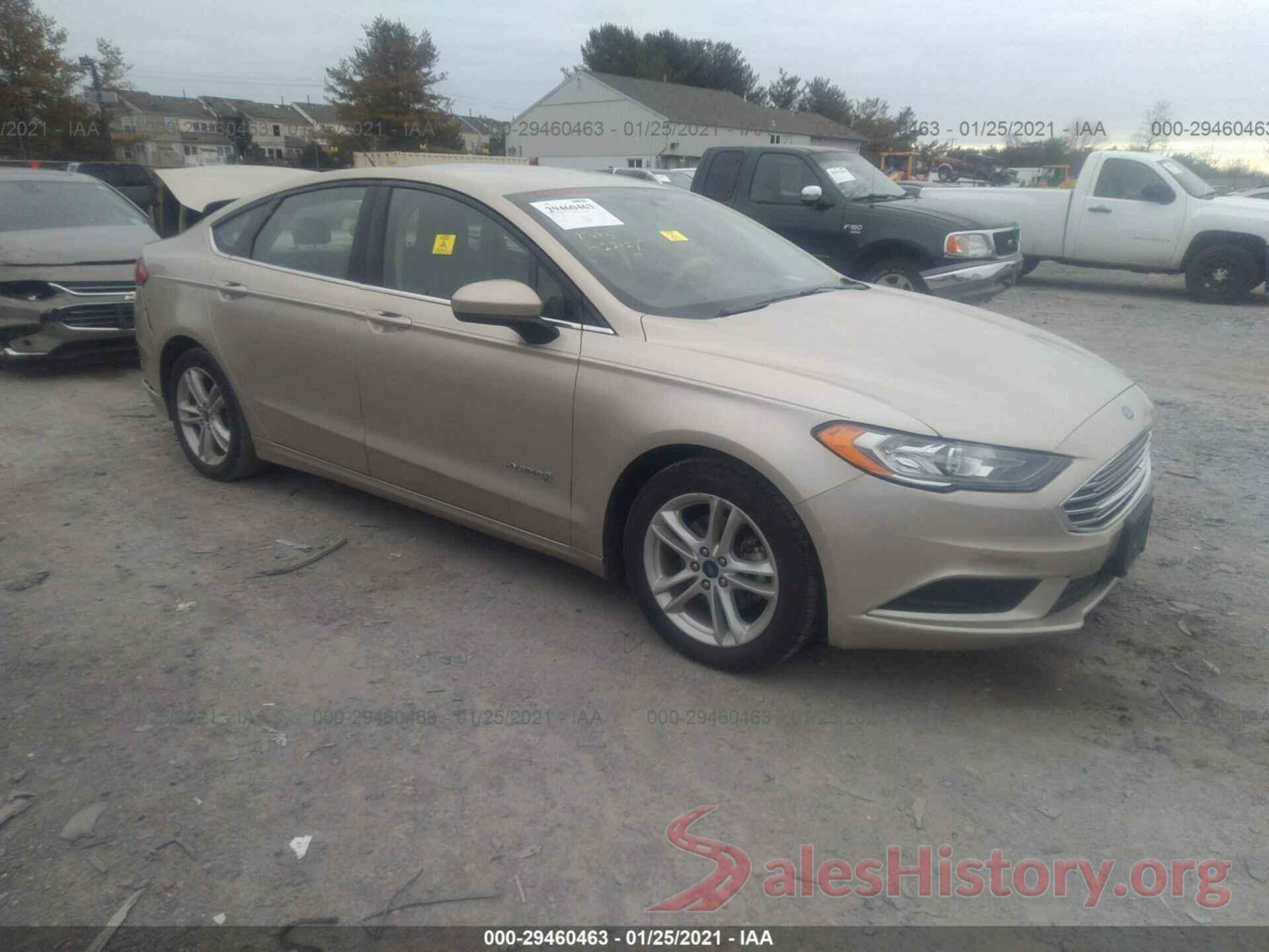 3FA6P0LU8JR207019 2018 FORD FUSION HYBRID