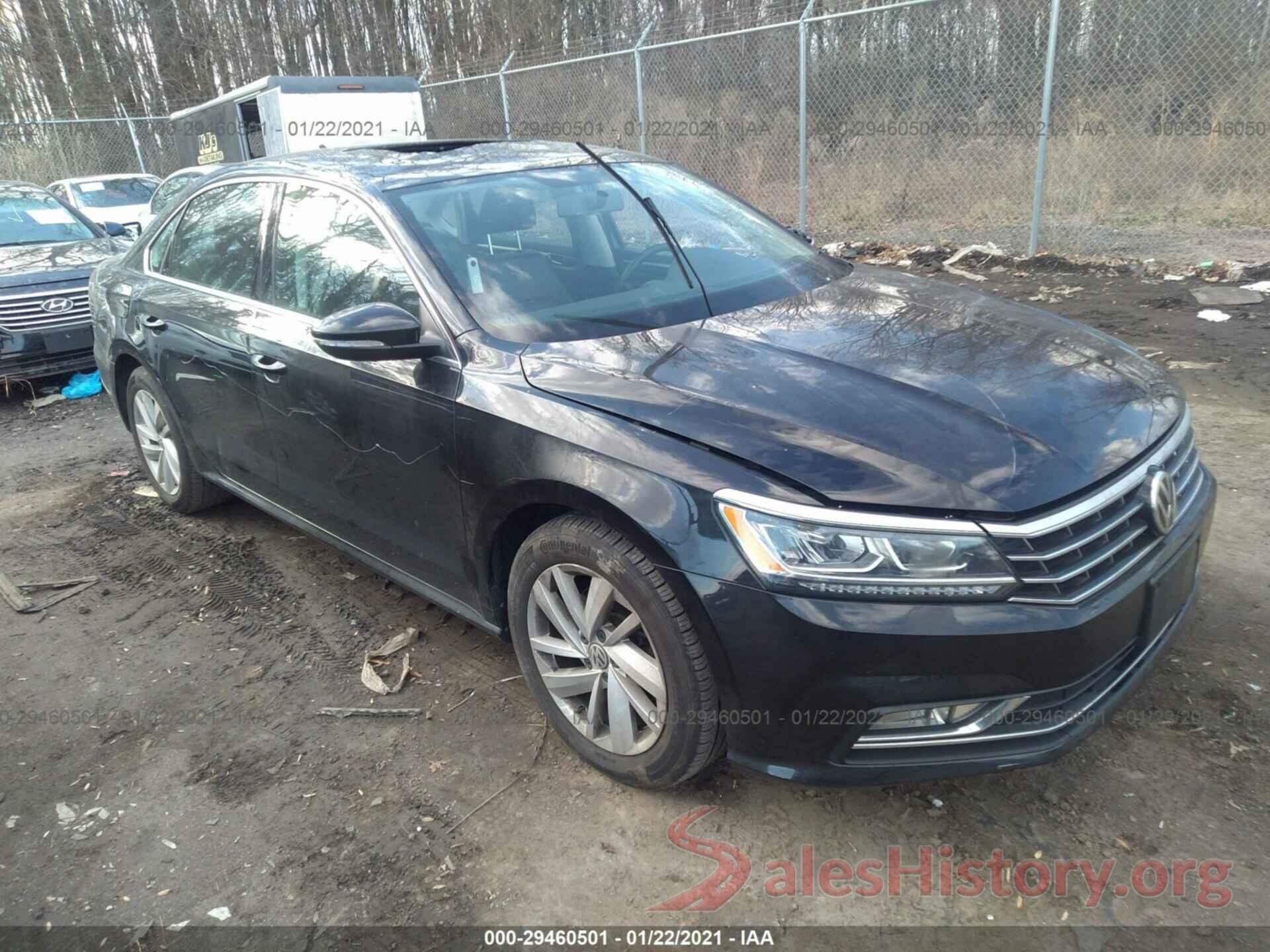 1VWBA7A31JC035960 2018 VOLKSWAGEN PASSAT