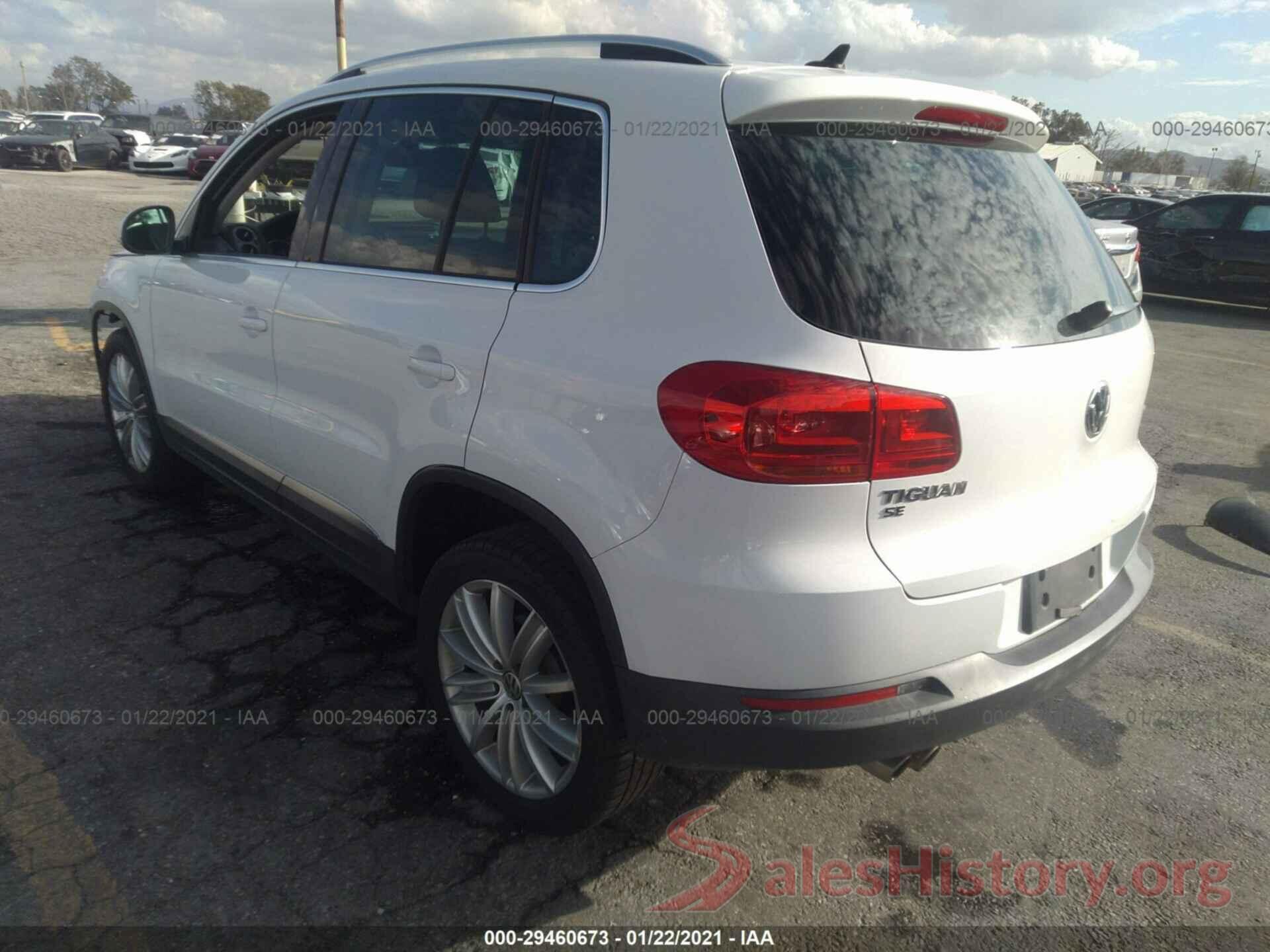 WVGAV7AX3GW501865 2016 VOLKSWAGEN TIGUAN