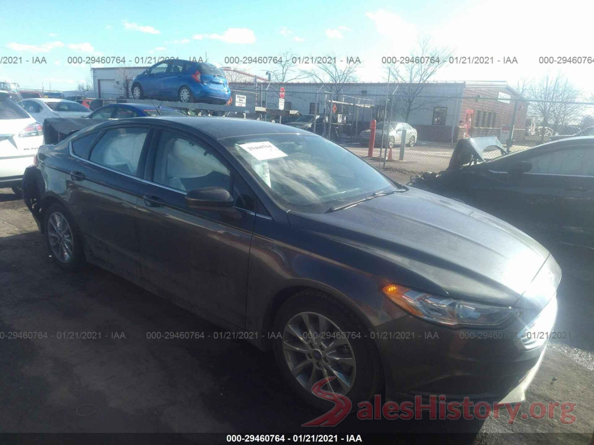 3FA6P0HD2HR345898 2017 FORD FUSION