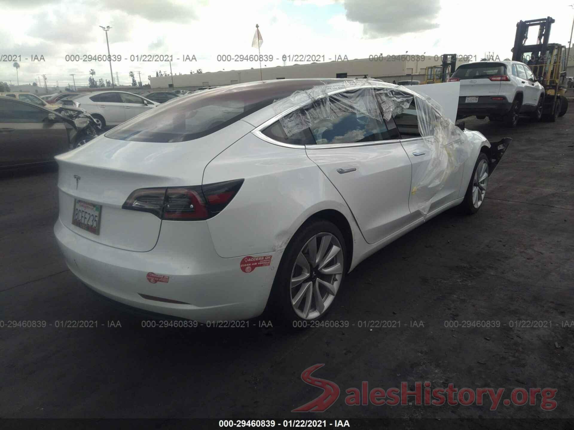 5YJ3E1EA1HF002617 2017 TESLA MODEL 3