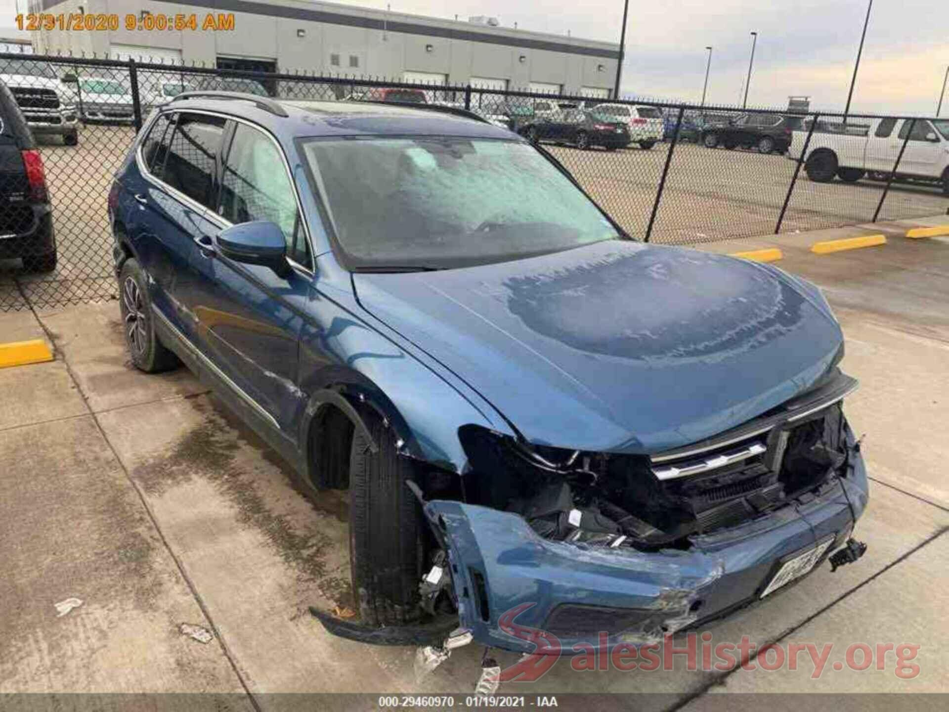 3VV3B7AX8LM057562 2020 VOLKSWAGEN TIGUAN