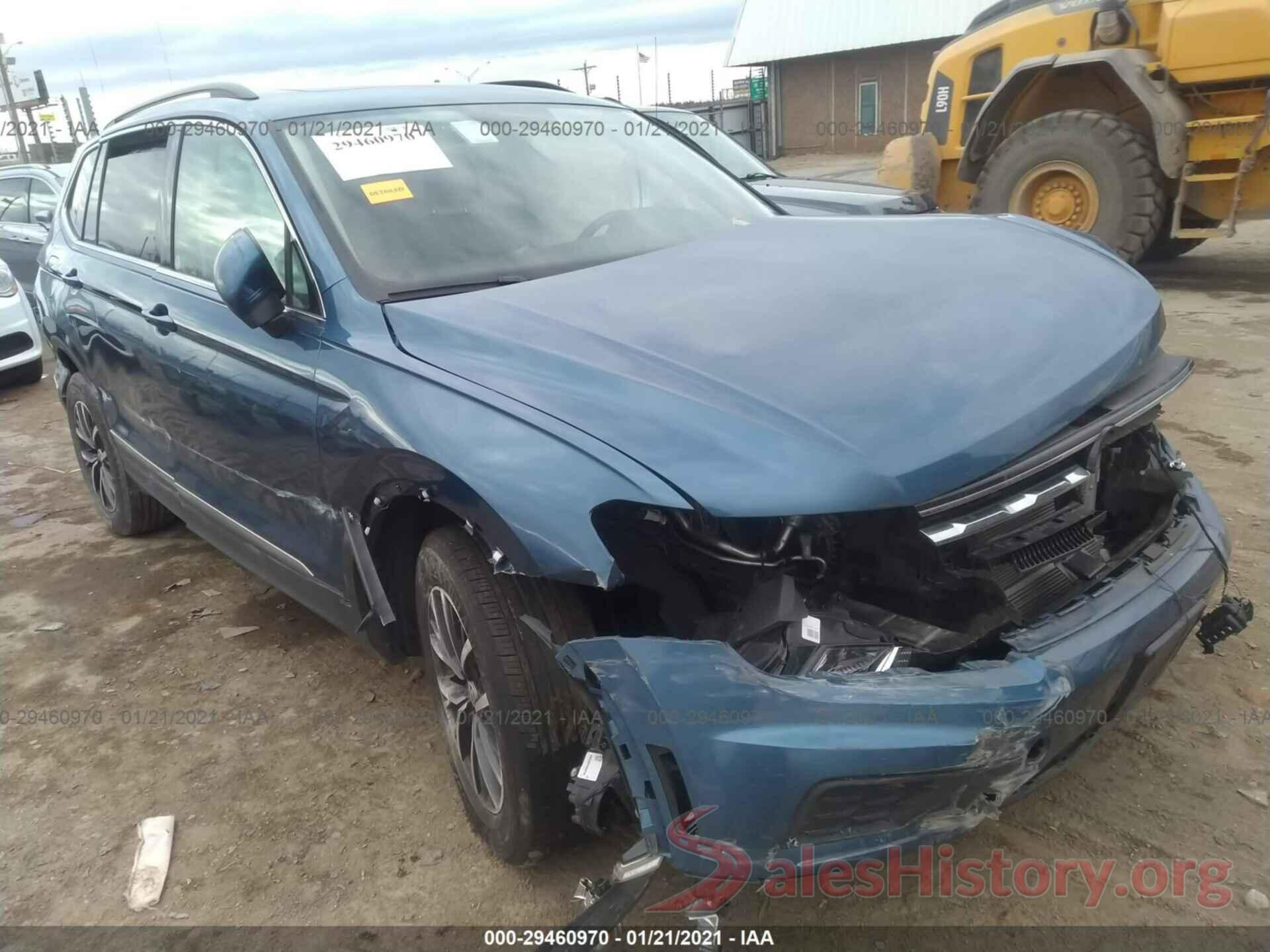 3VV3B7AX8LM057562 2020 VOLKSWAGEN TIGUAN