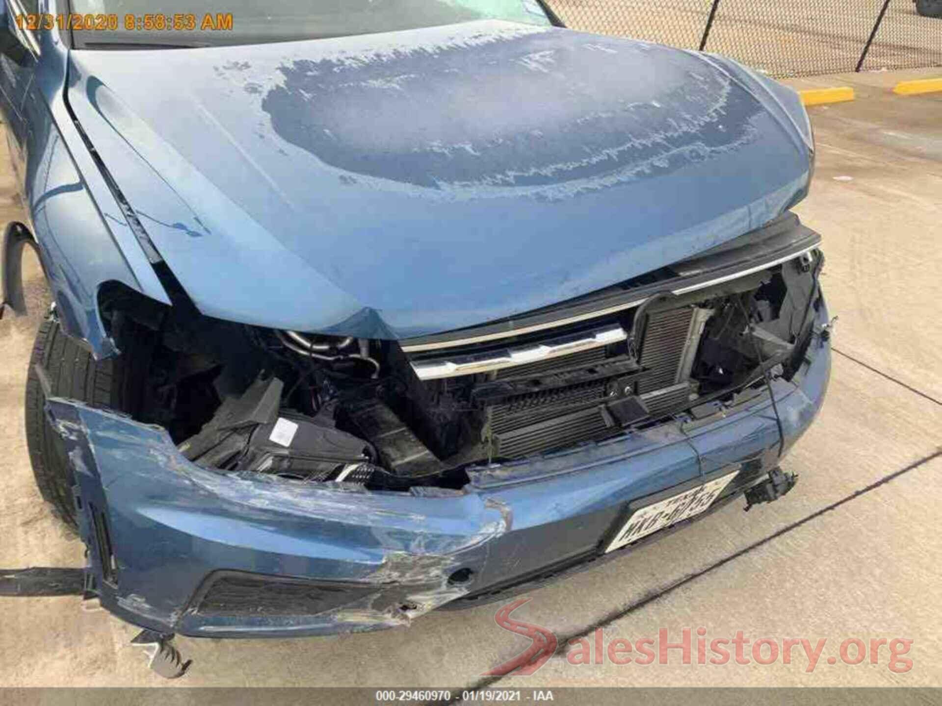 3VV3B7AX8LM057562 2020 VOLKSWAGEN TIGUAN