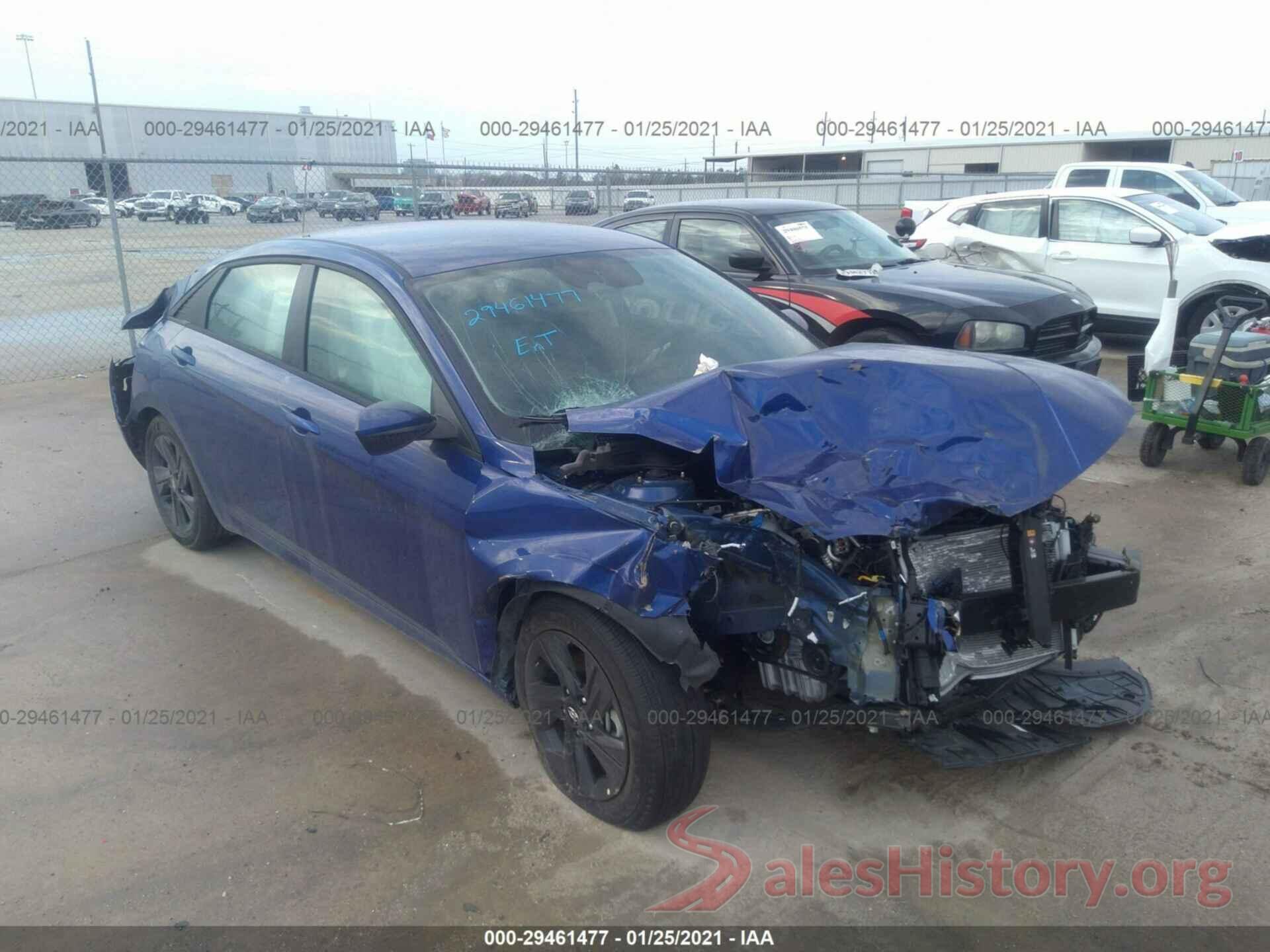 5NPLM4AG3MH010793 2021 HYUNDAI ELANTRA