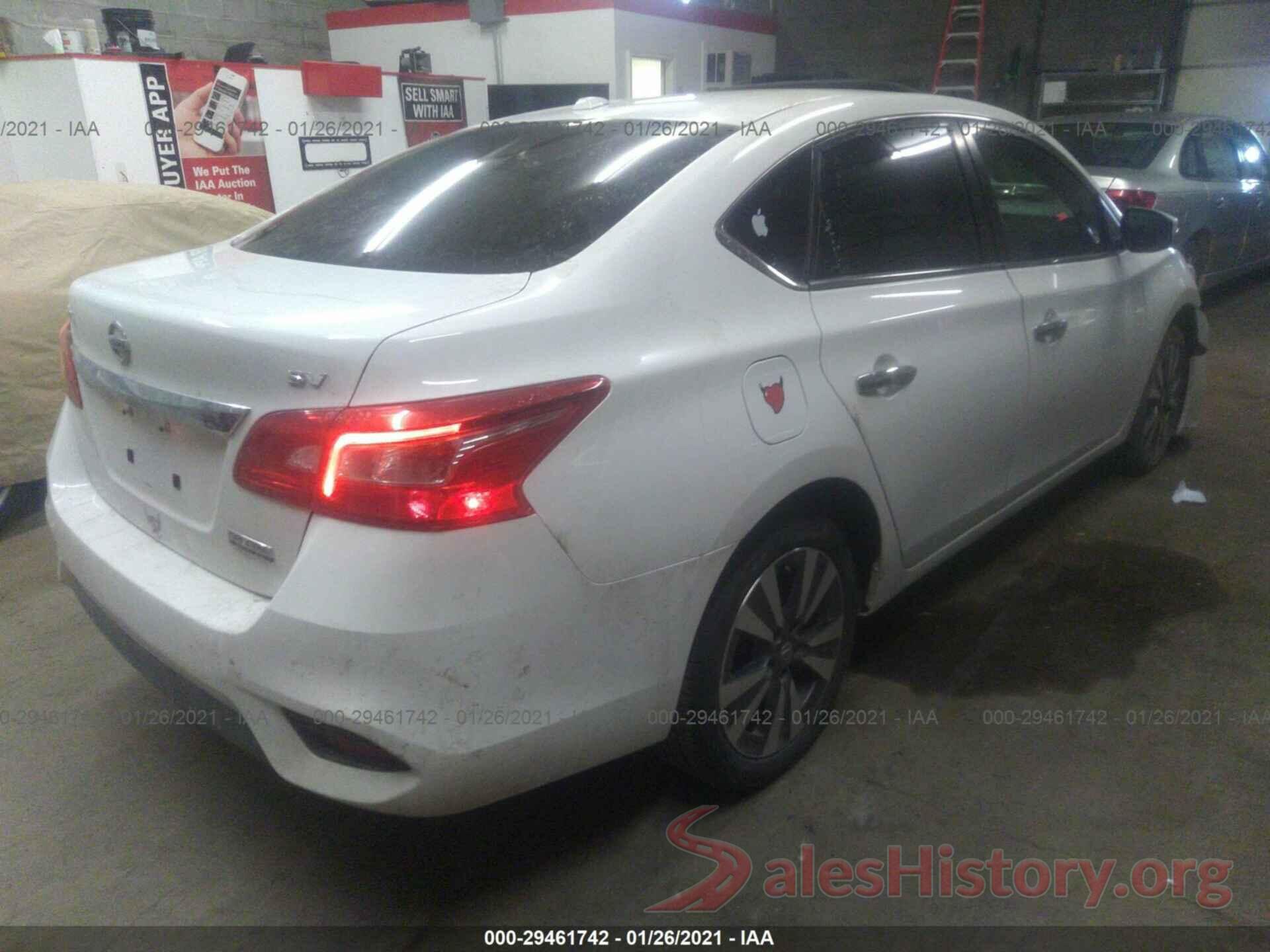 3N1AB7AP0KY207051 2019 NISSAN SENTRA