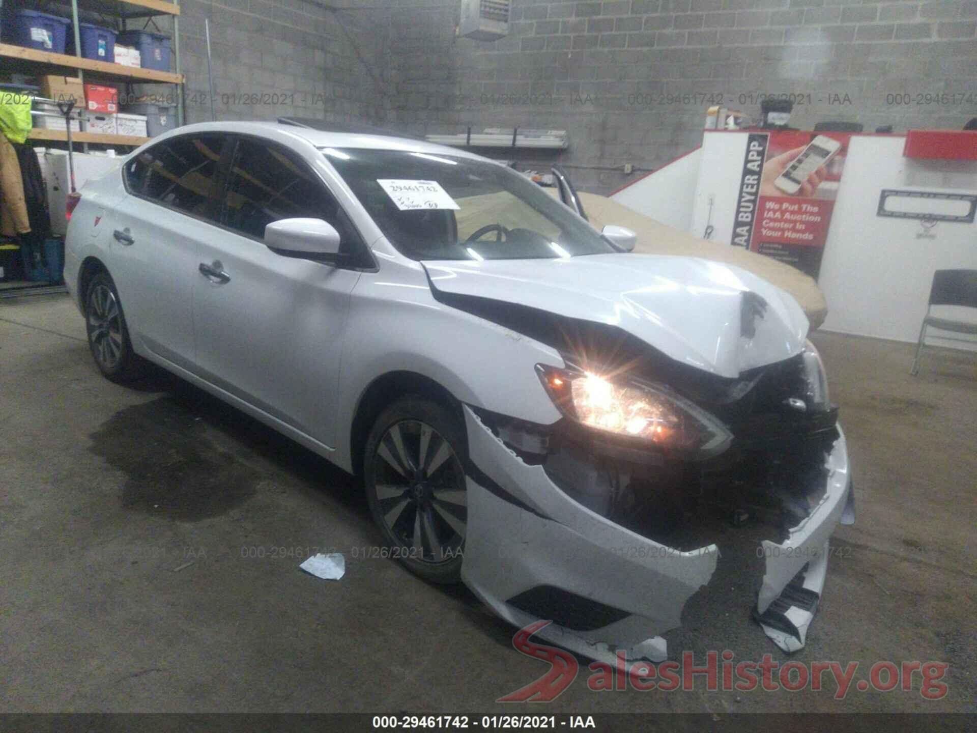 3N1AB7AP0KY207051 2019 NISSAN SENTRA