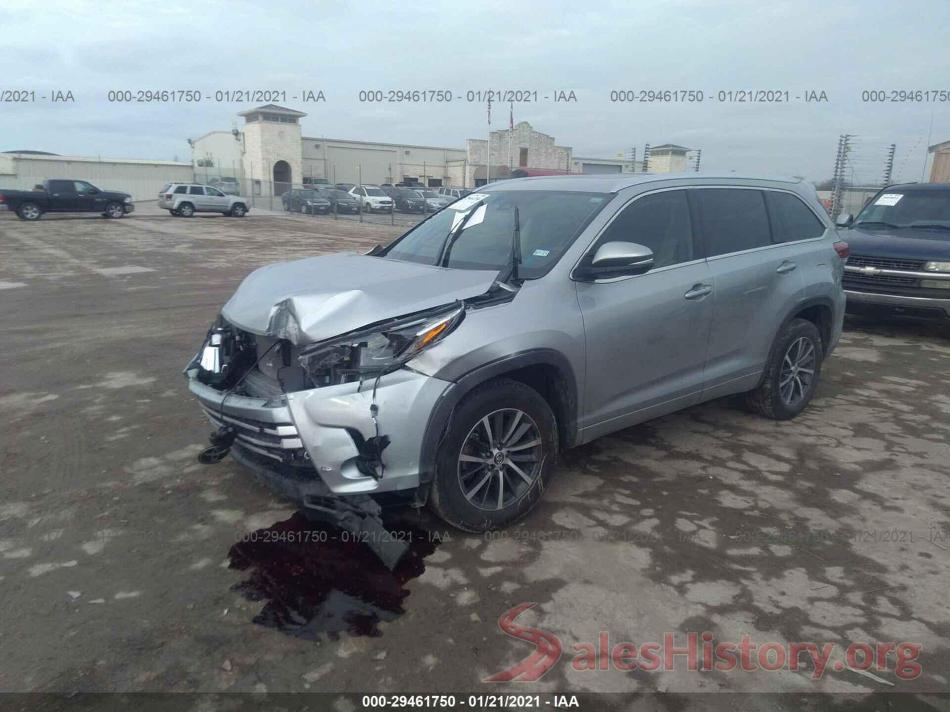 5TDKZRFH7JS534238 2018 TOYOTA HIGHLANDER