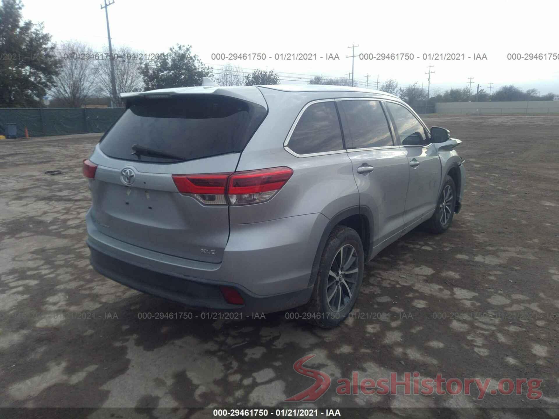 5TDKZRFH7JS534238 2018 TOYOTA HIGHLANDER