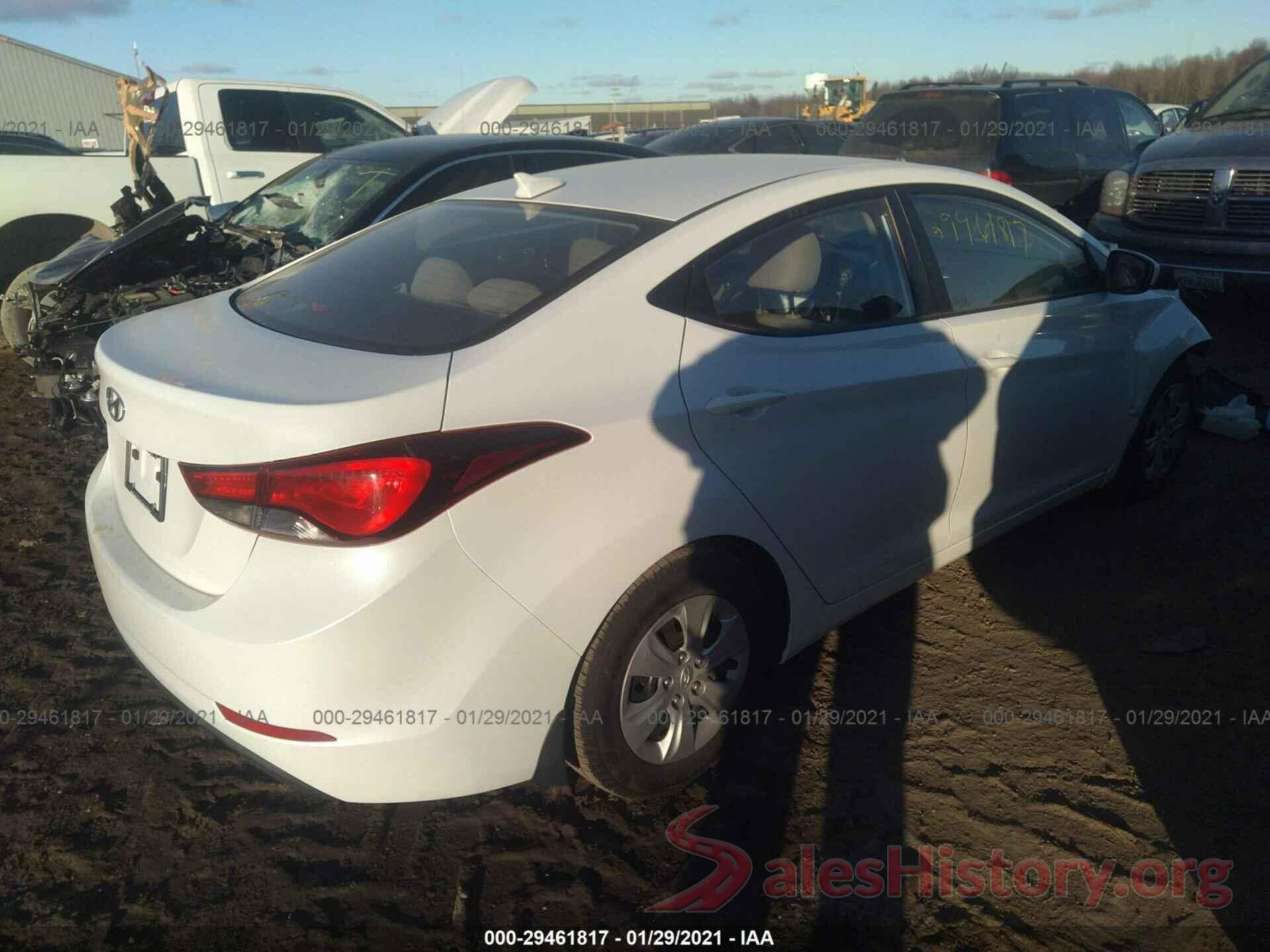 5NPDH4AE3GH712429 2016 HYUNDAI ELANTRA