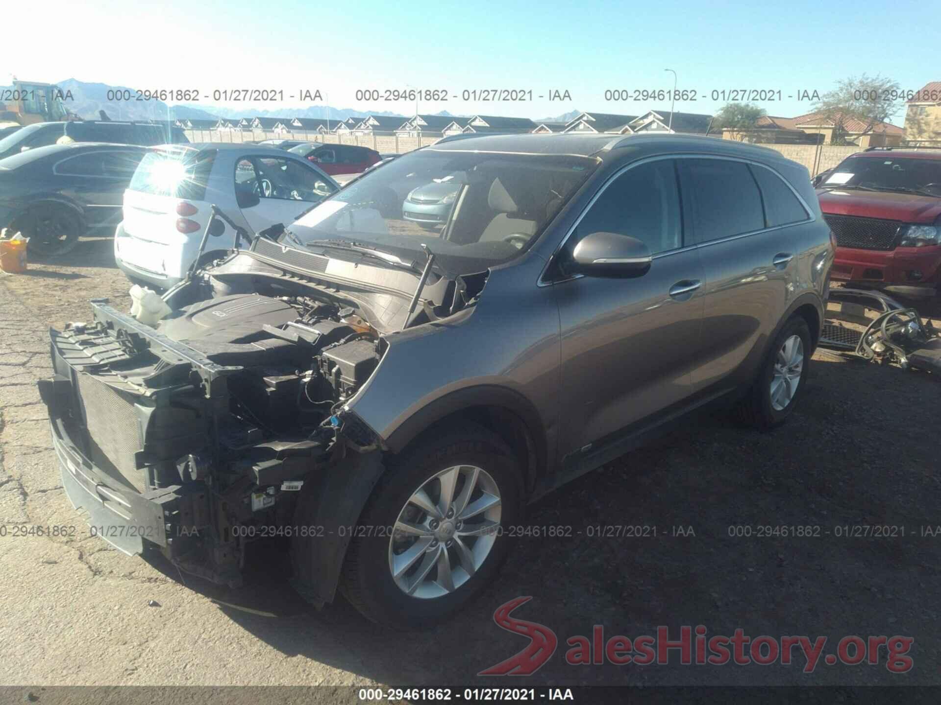 5XYPGDA54HG193433 2017 KIA SORENTO