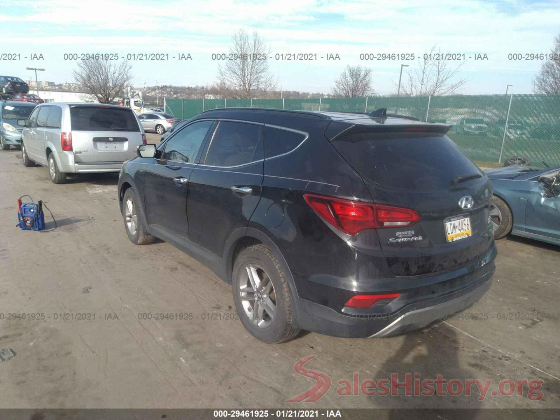 5NMZUDLB4JH063653 2018 HYUNDAI SANTA FE SPORT