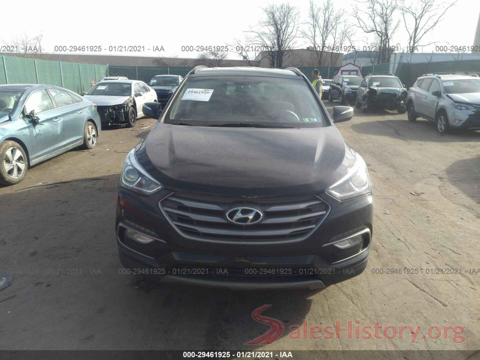 5NMZUDLB4JH063653 2018 HYUNDAI SANTA FE SPORT