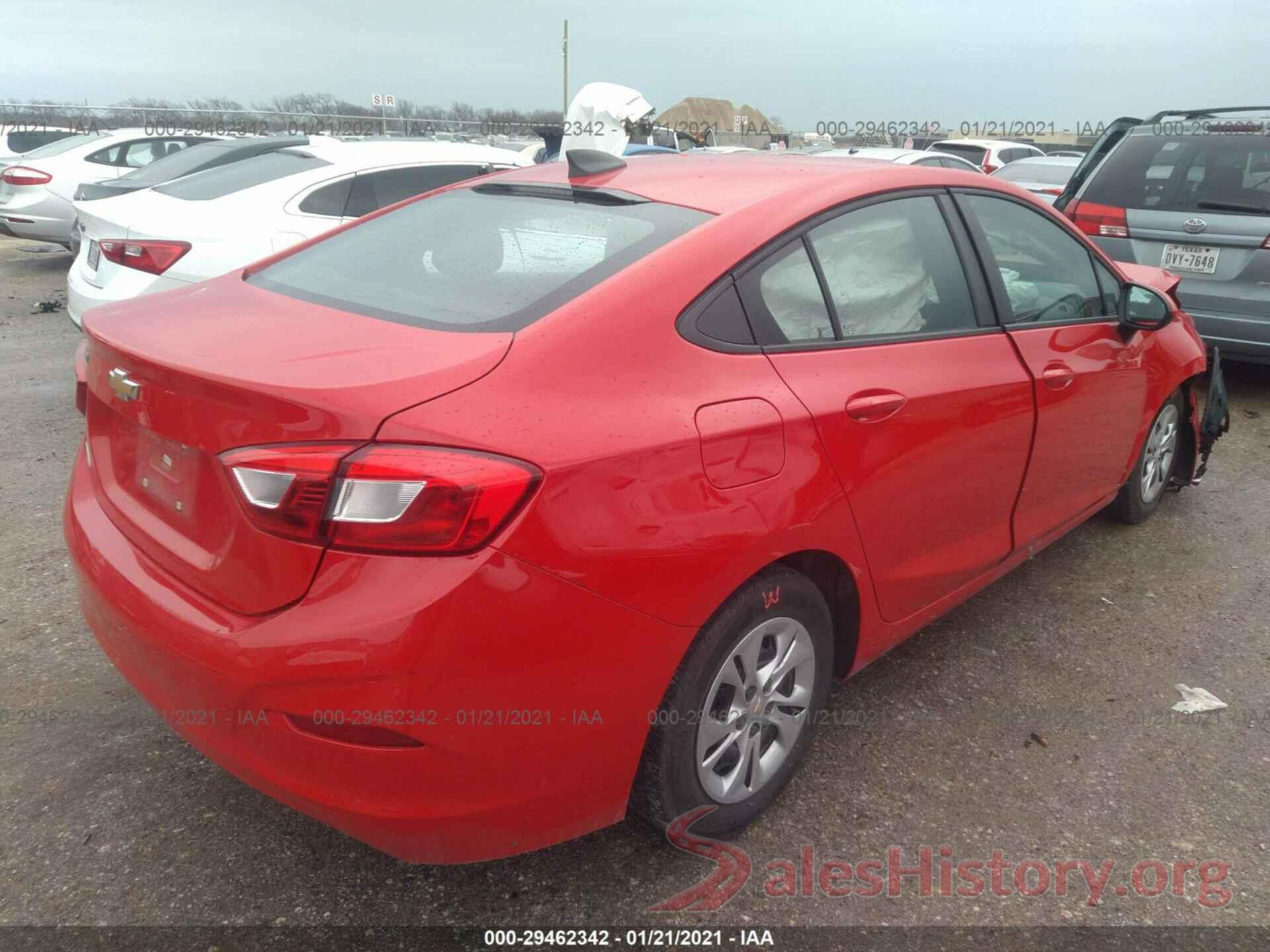 1G1BJ5SM6K7103445 2019 CHEVROLET CRUZE