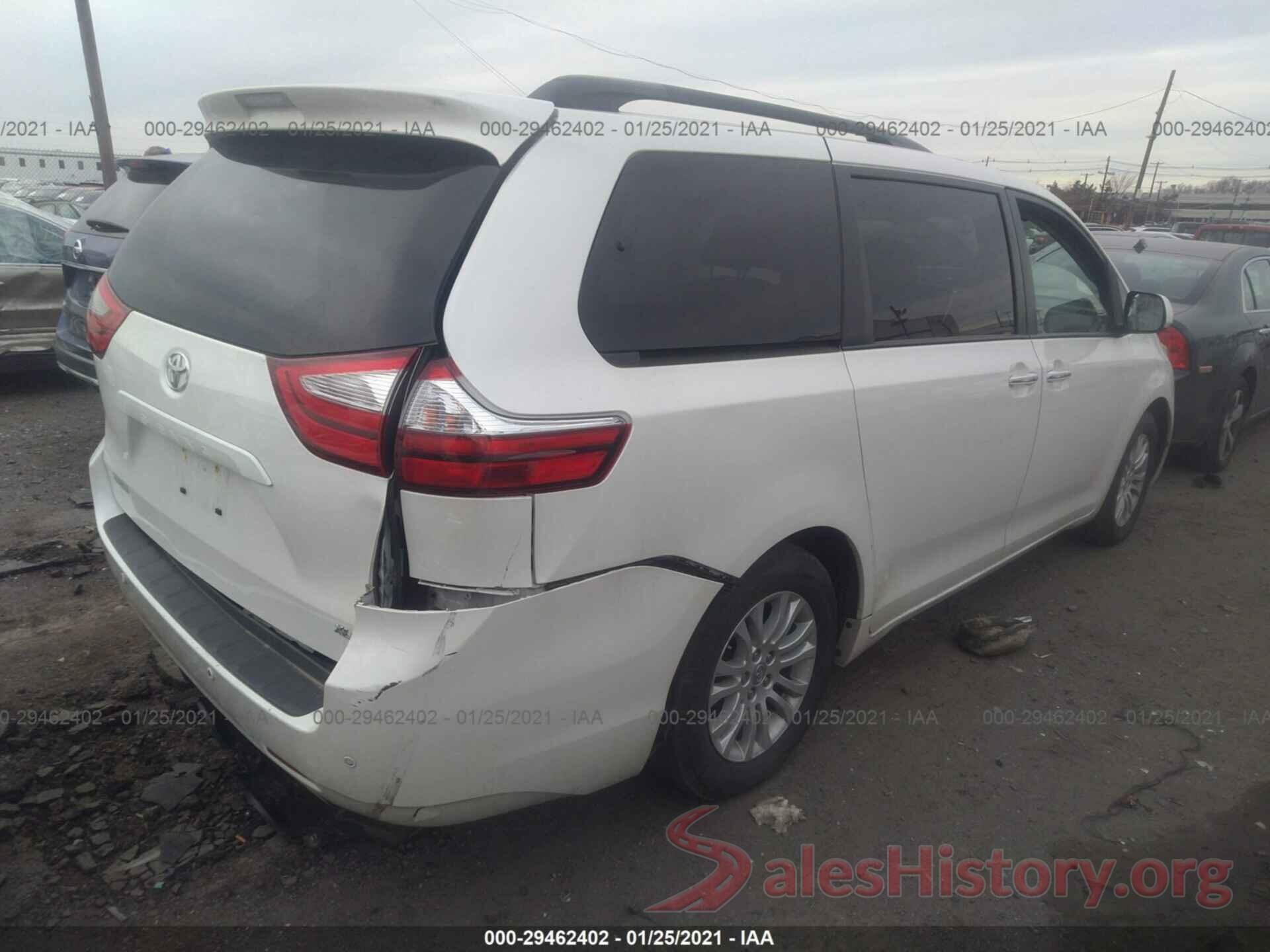 5TDYZ3DC2HS827280 2017 TOYOTA SIENNA