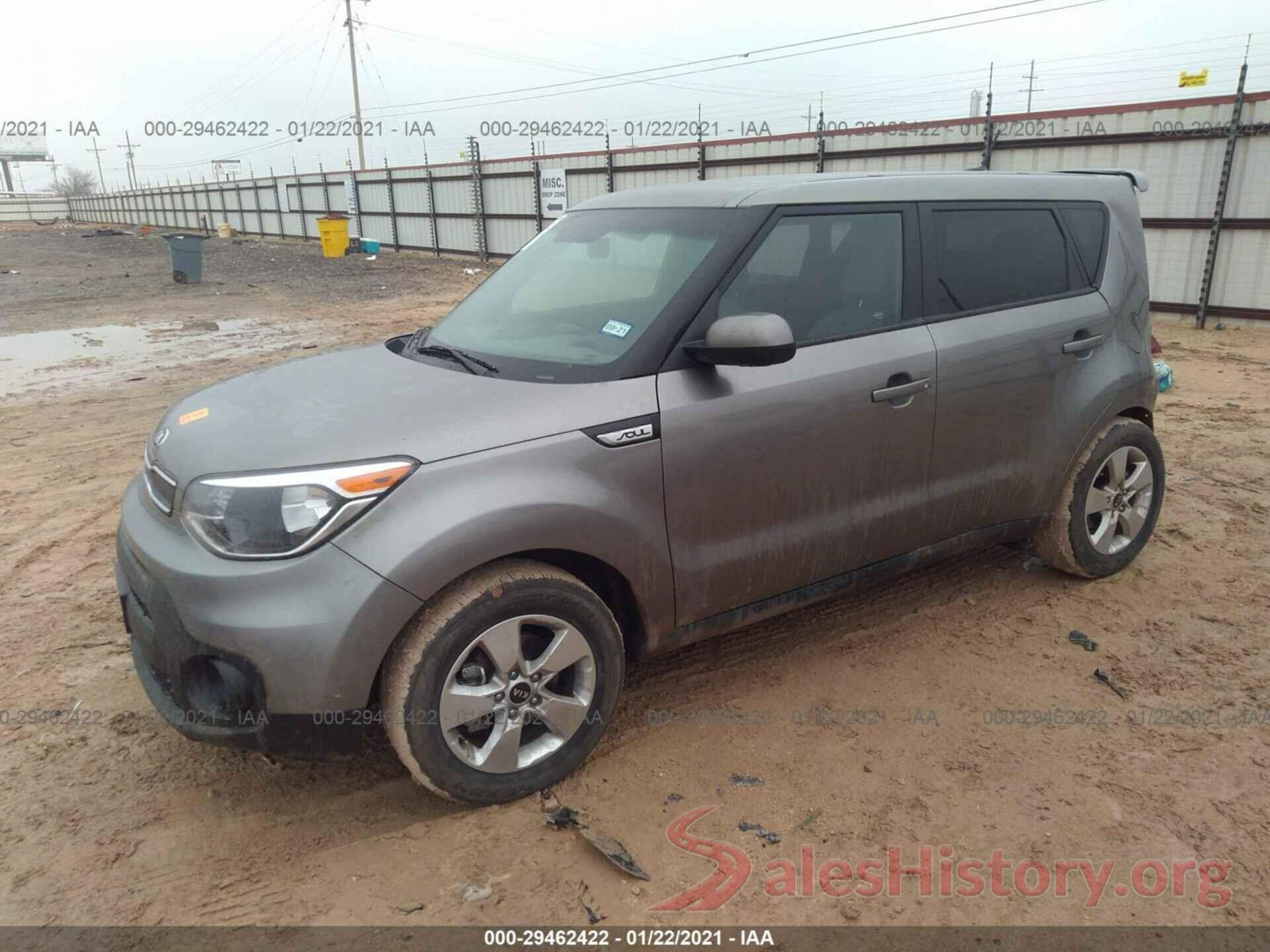 KNDJN2A20K7660678 2019 KIA SOUL