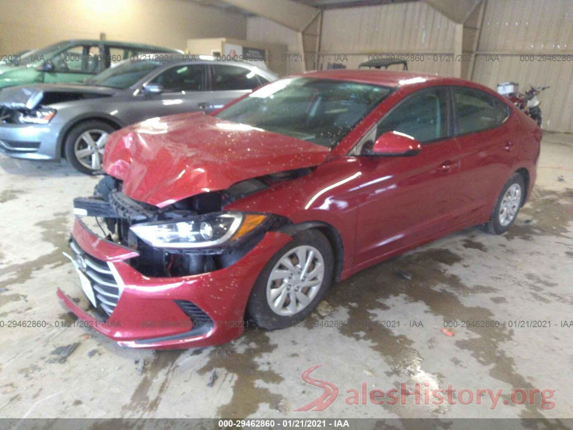 5NPD74LFXHH111657 2017 HYUNDAI ELANTRA