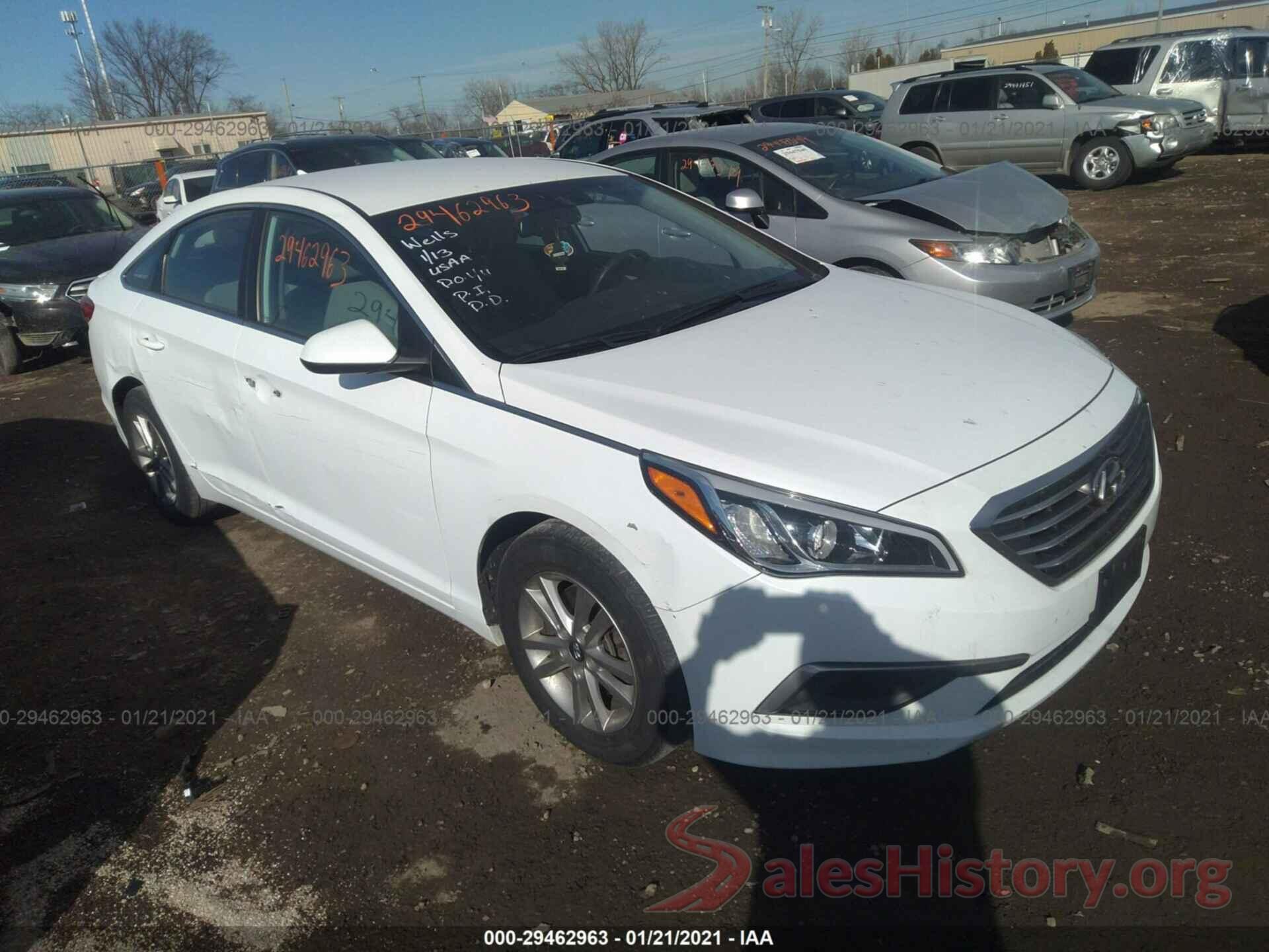 5NPE24AF3GH358085 2016 HYUNDAI SONATA