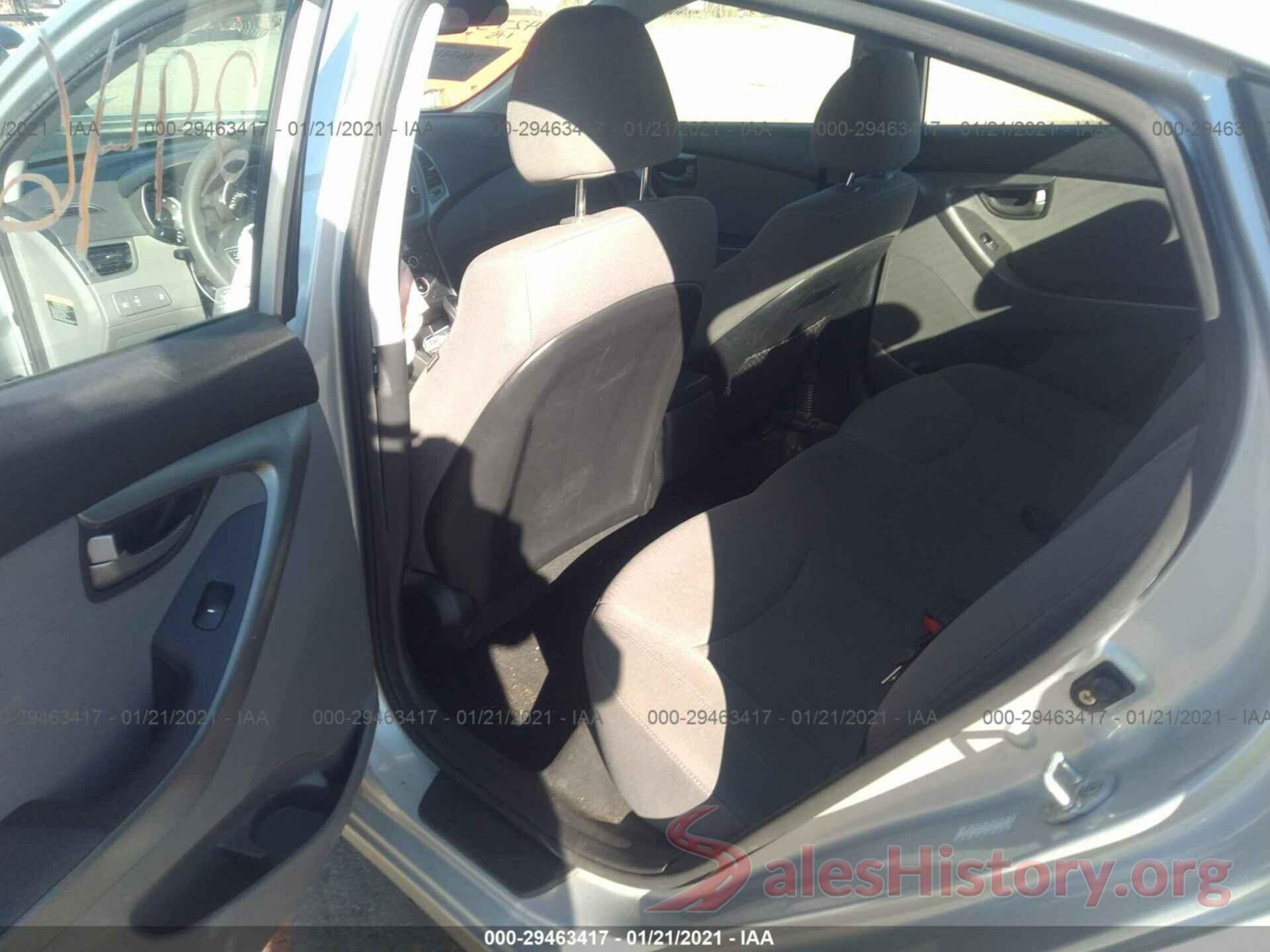 KMHDH4AE0GU541849 2016 HYUNDAI ELANTRA