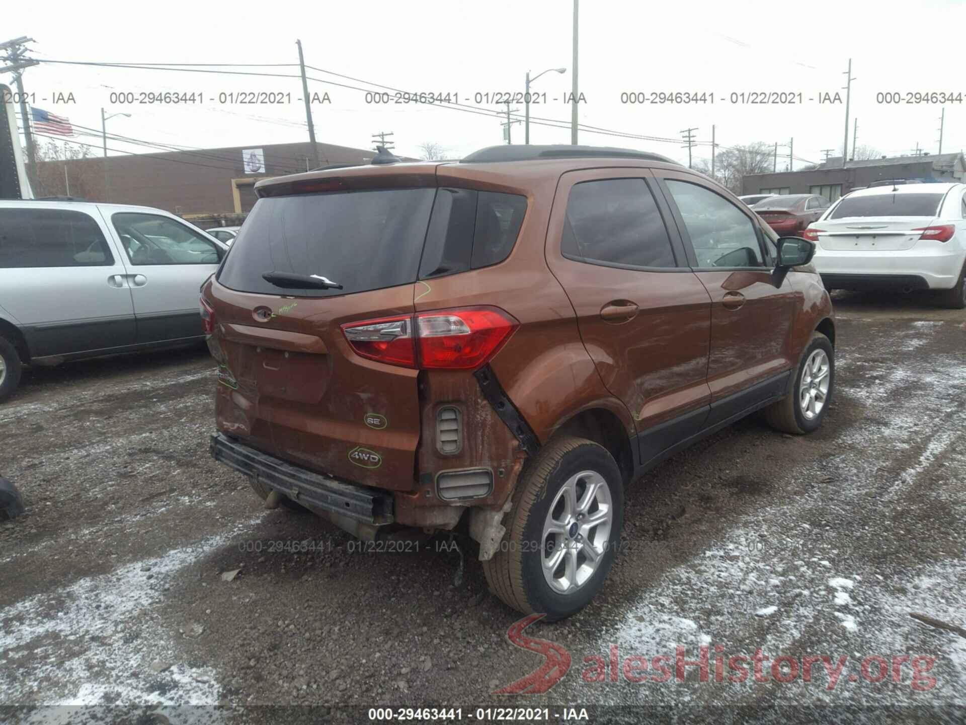 MAJ6P1UL0JC206750 2018 FORD ECOSPORT