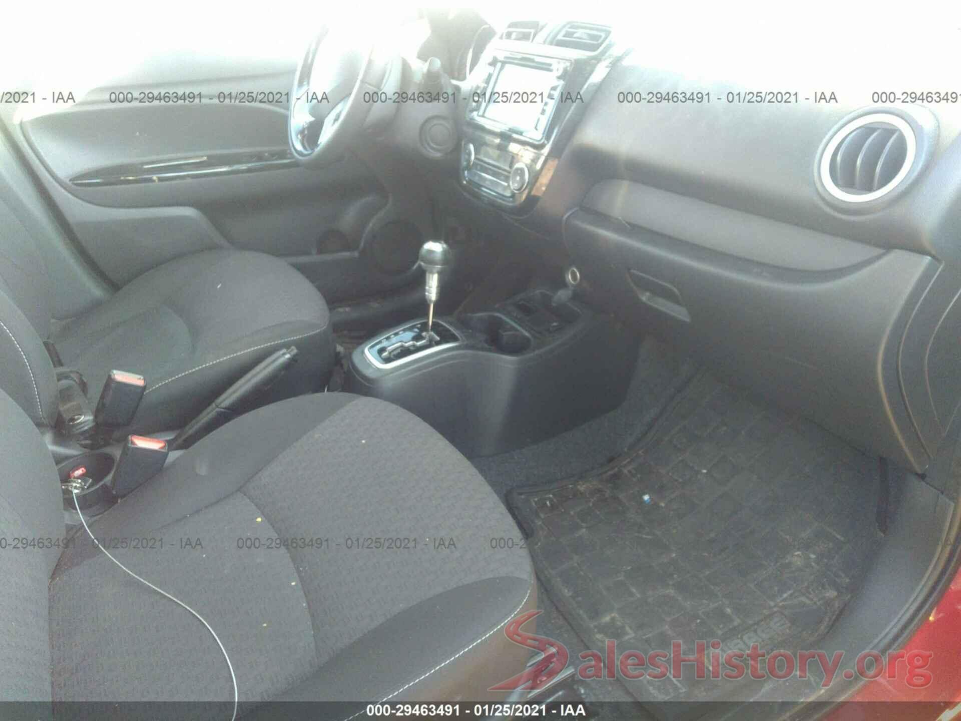 ML32A4HJ3KH006182 2019 MITSUBISHI MIRAGE