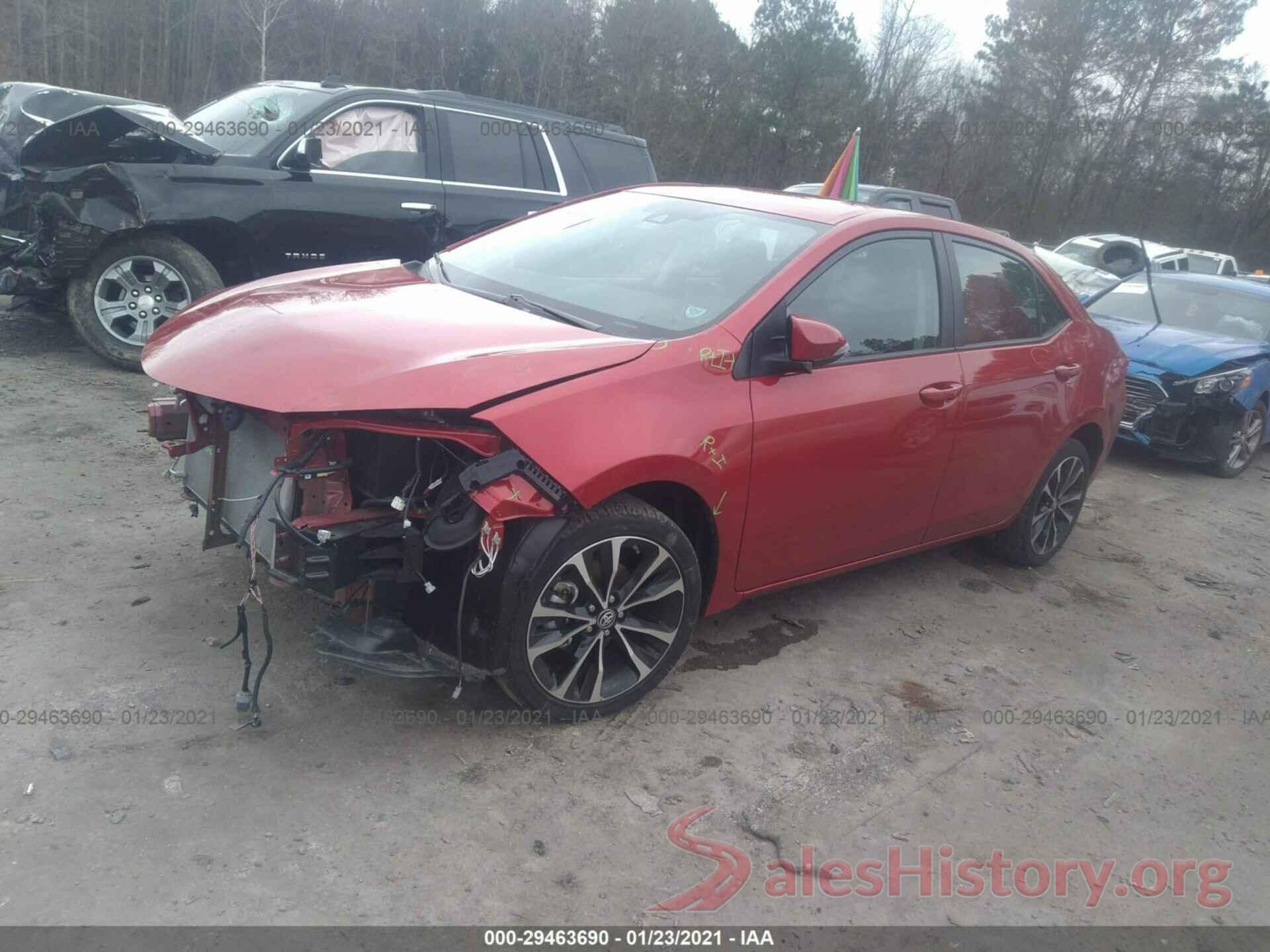 5YFBURHE1KP858877 2019 TOYOTA COROLLA