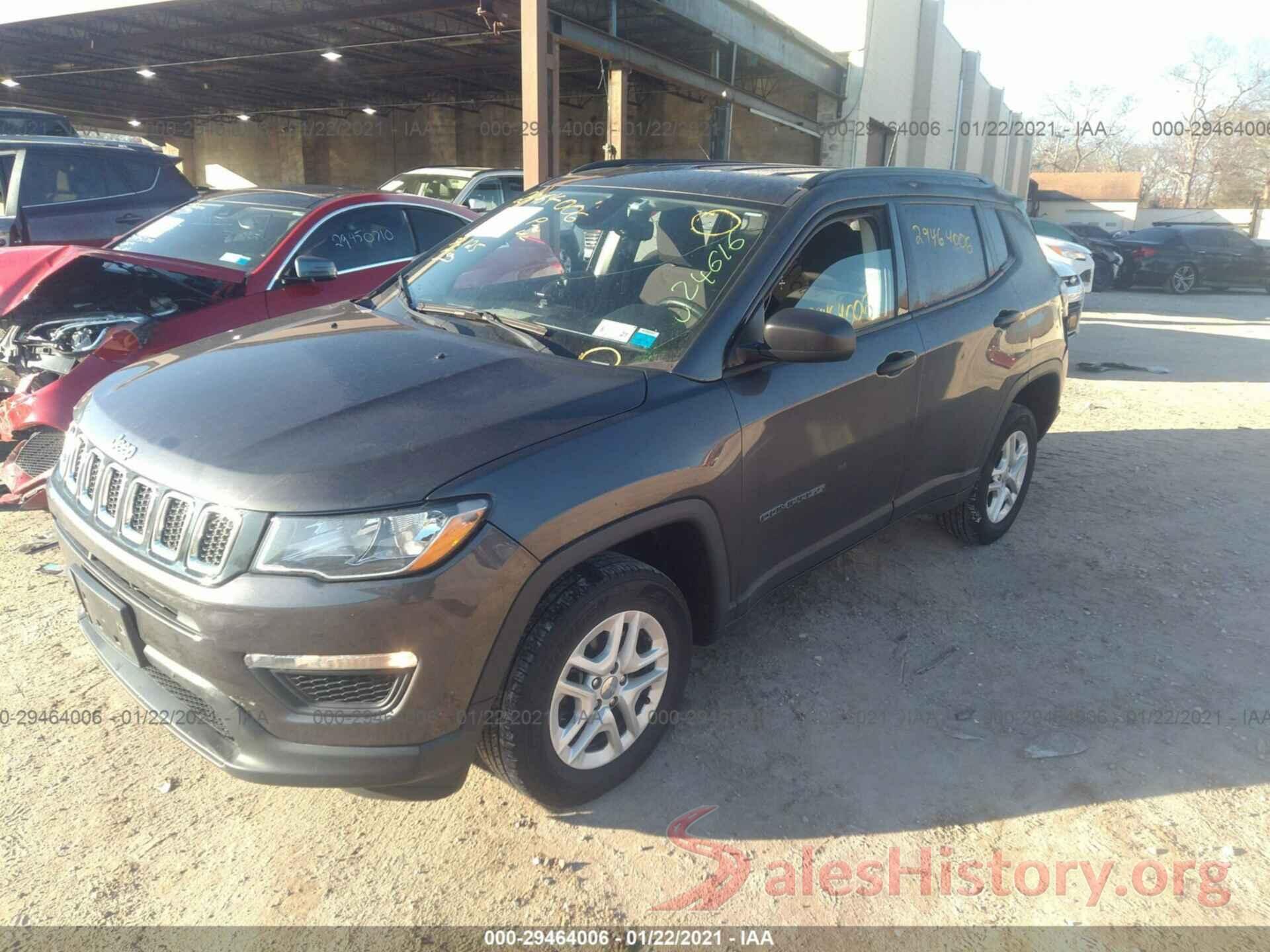 3C4NJDAB0HT624616 2017 JEEP COMPASS