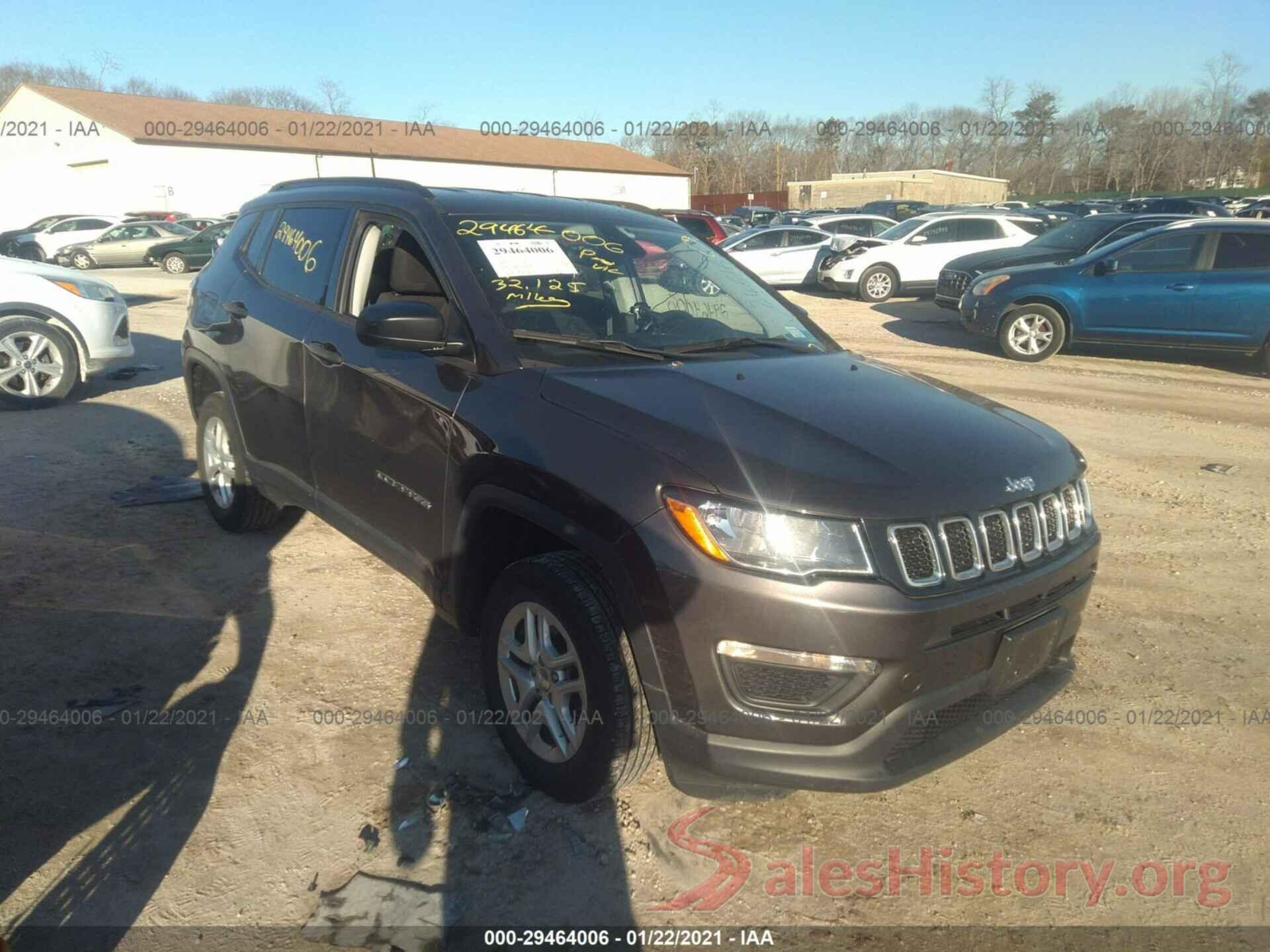 3C4NJDAB0HT624616 2017 JEEP COMPASS