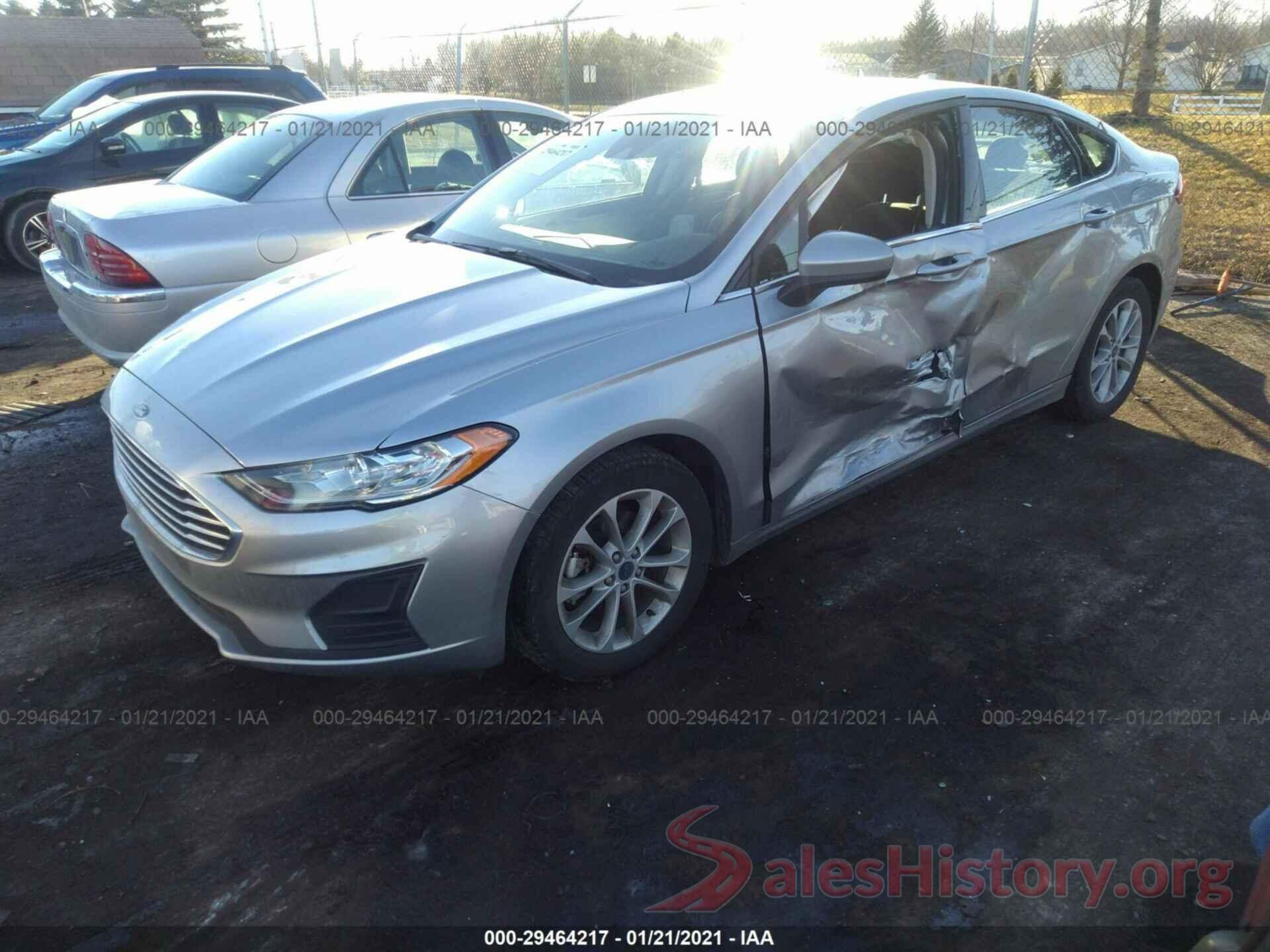 3FA6P0HD0LR107458 2020 FORD FUSION