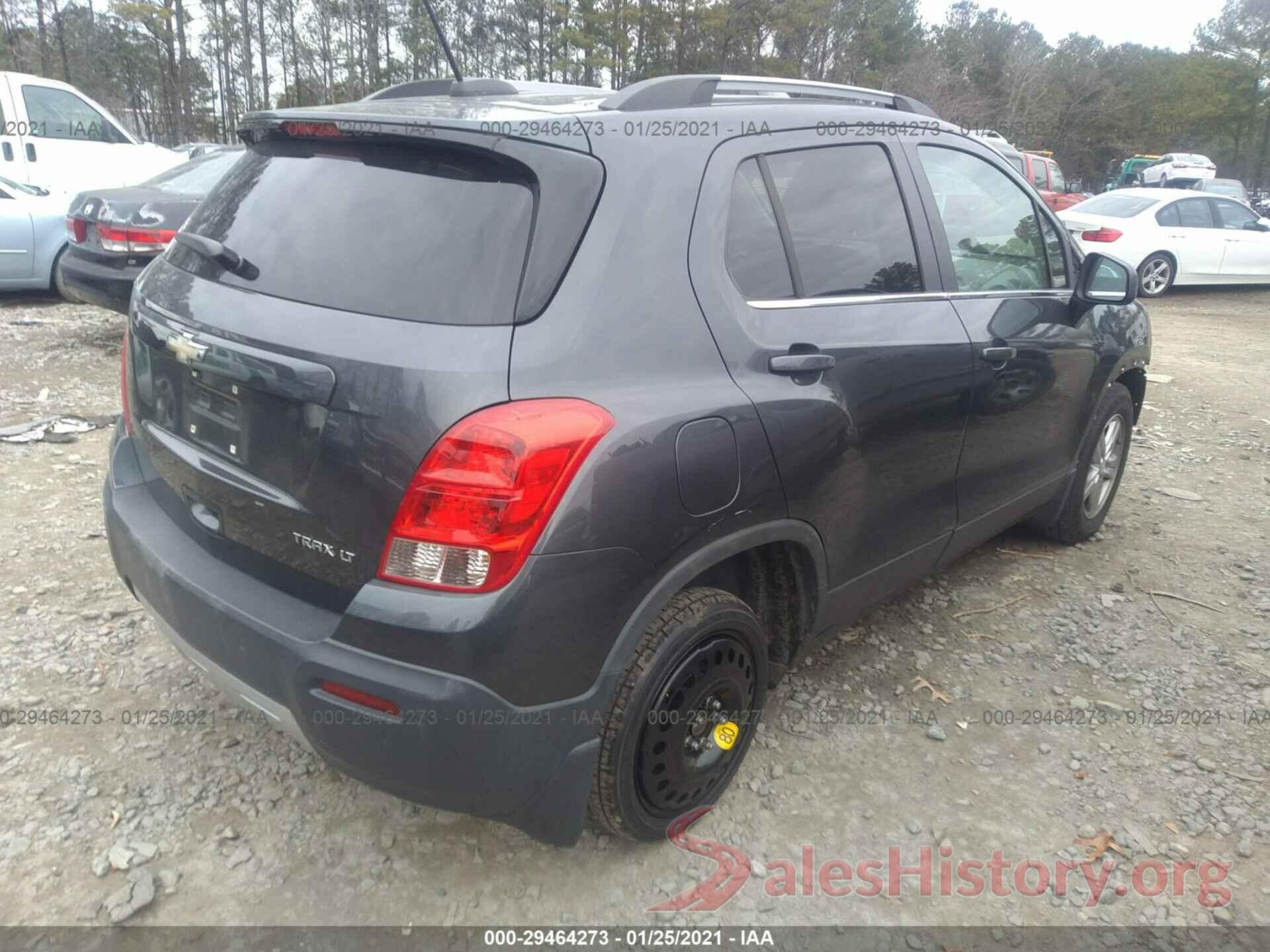 3GNCJLSB6GL117354 2016 CHEVROLET TRAX