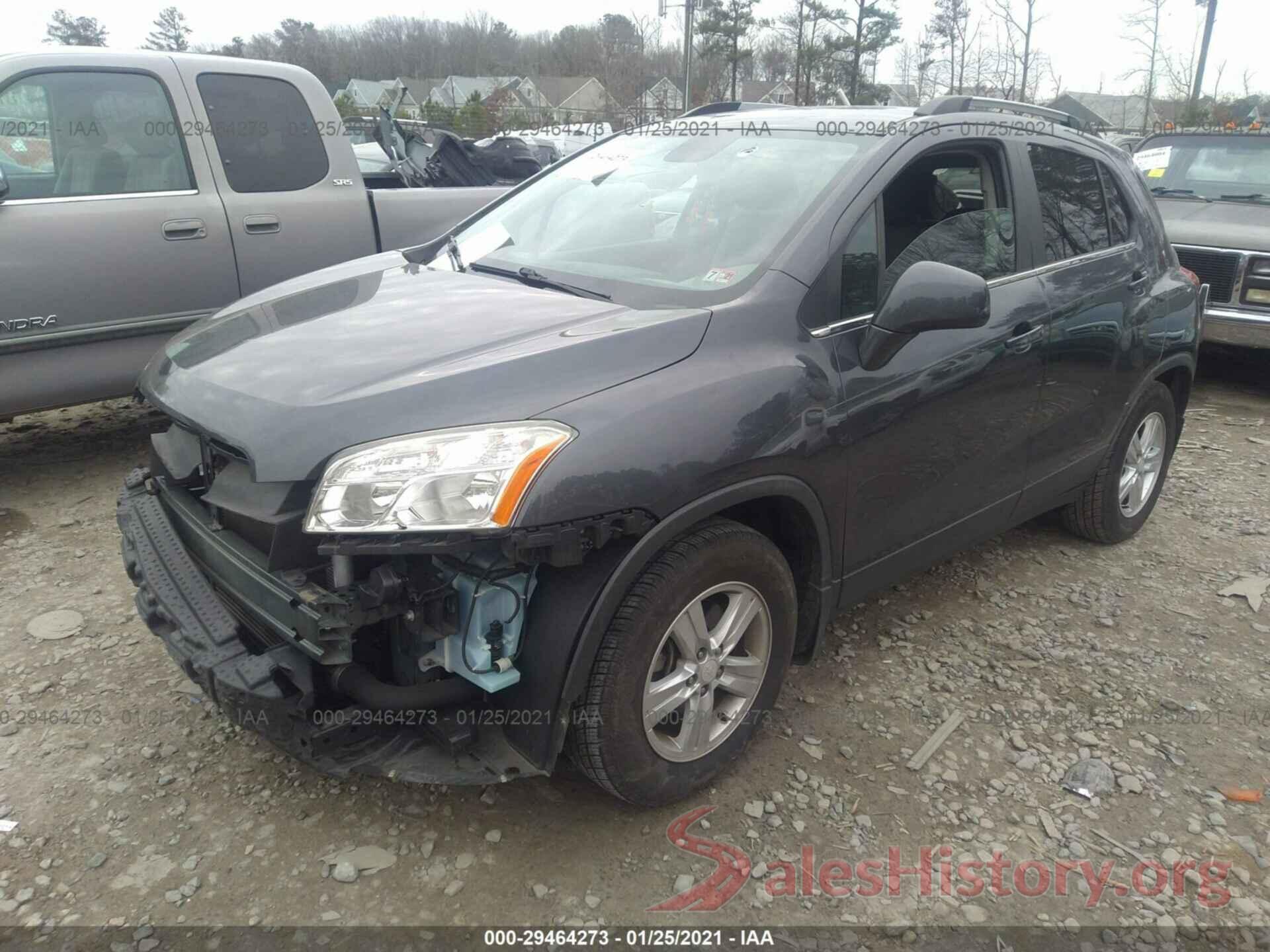 3GNCJLSB6GL117354 2016 CHEVROLET TRAX