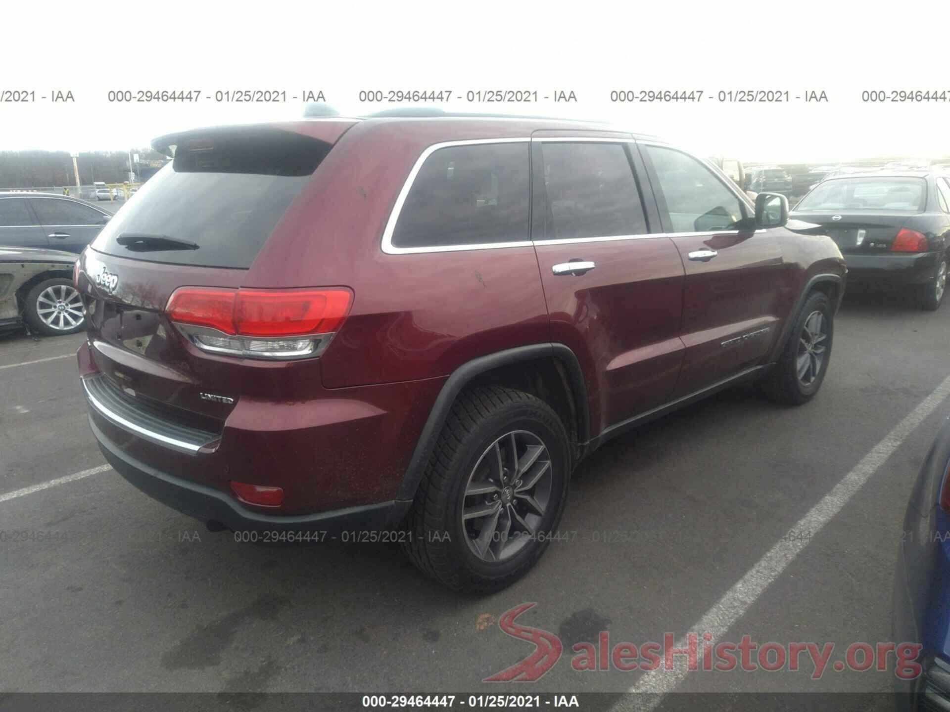 1C4RJFBG8HC786559 2017 JEEP GRAND CHEROKEE