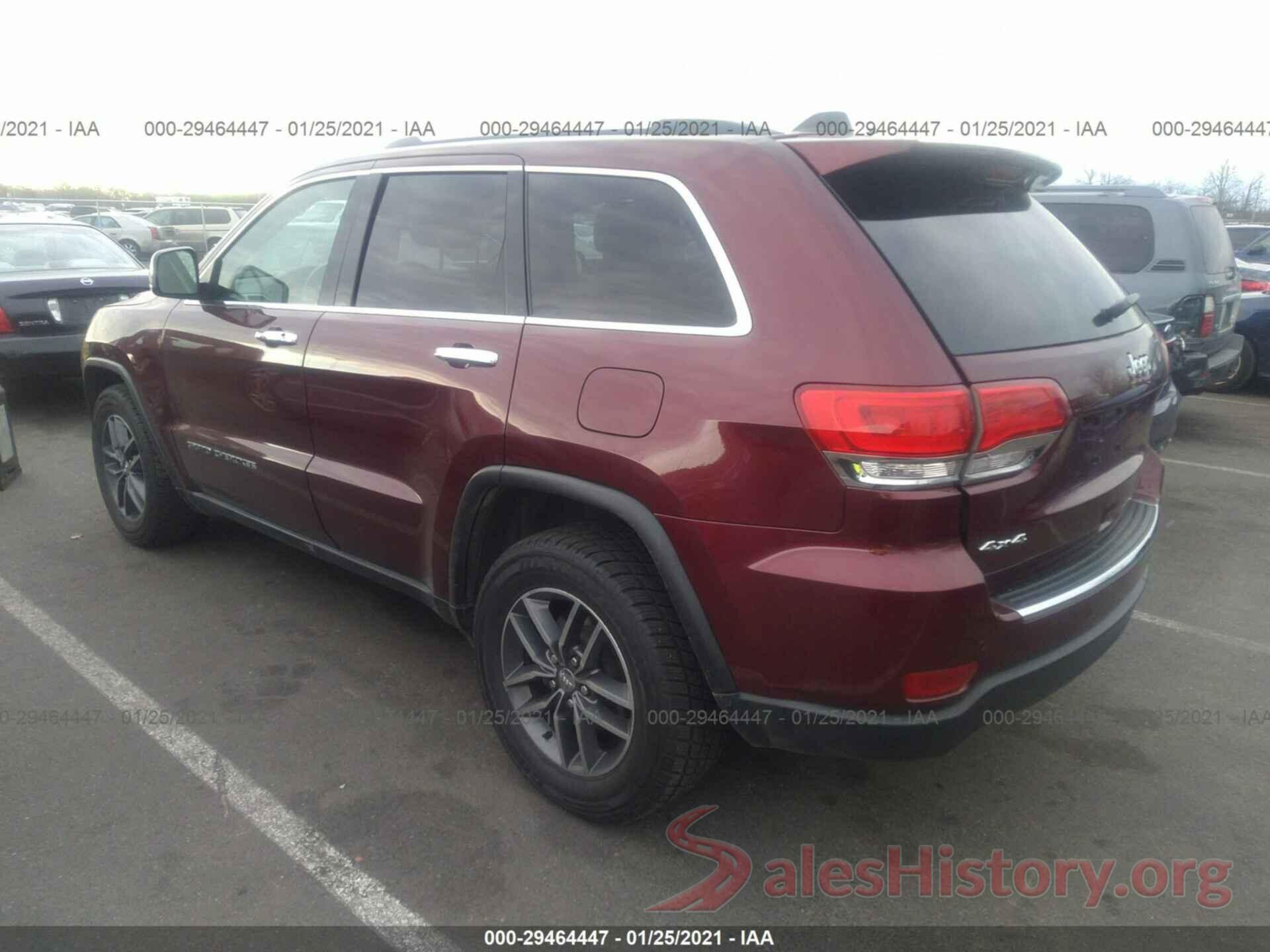 1C4RJFBG8HC786559 2017 JEEP GRAND CHEROKEE