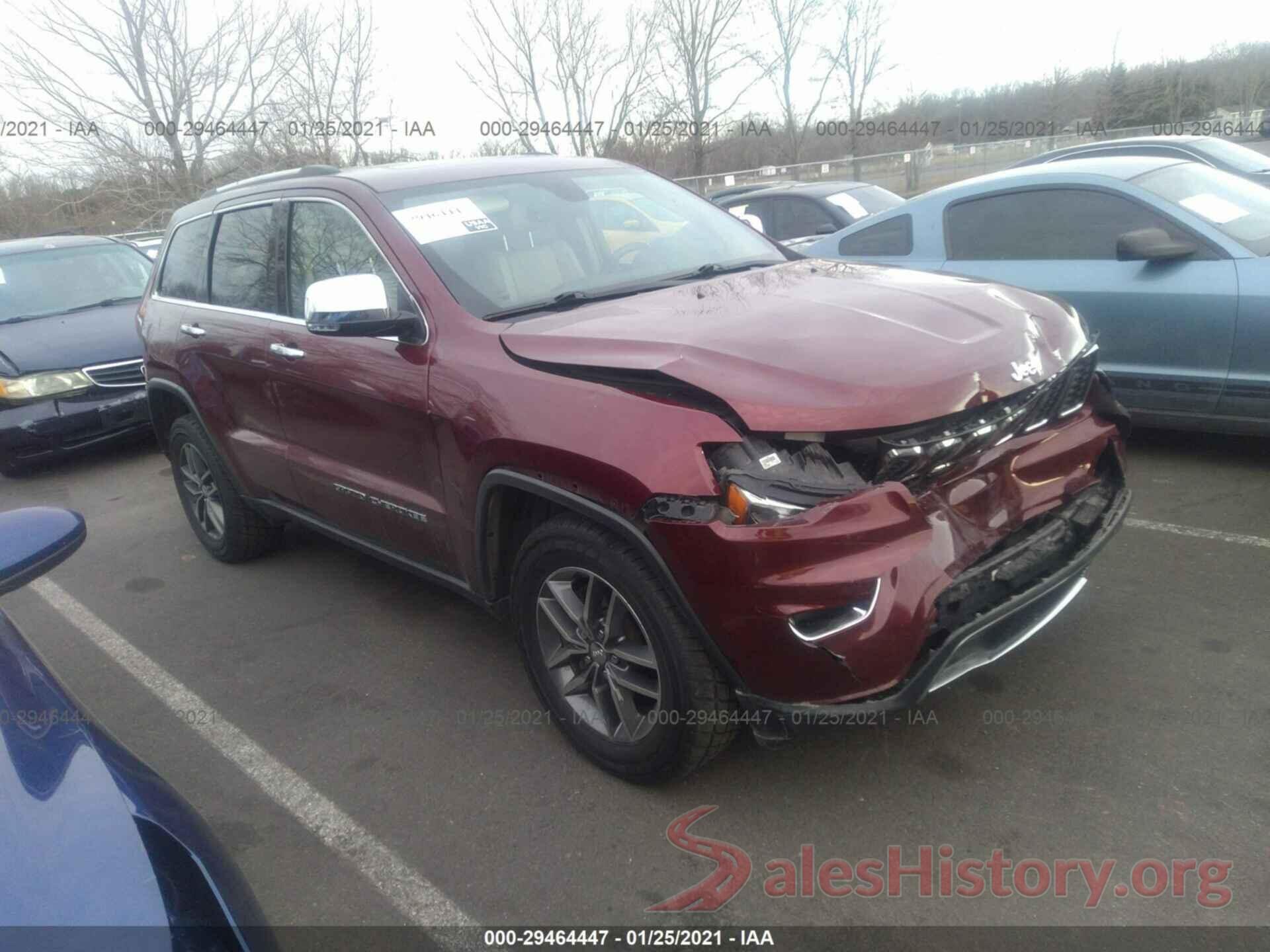 1C4RJFBG8HC786559 2017 JEEP GRAND CHEROKEE