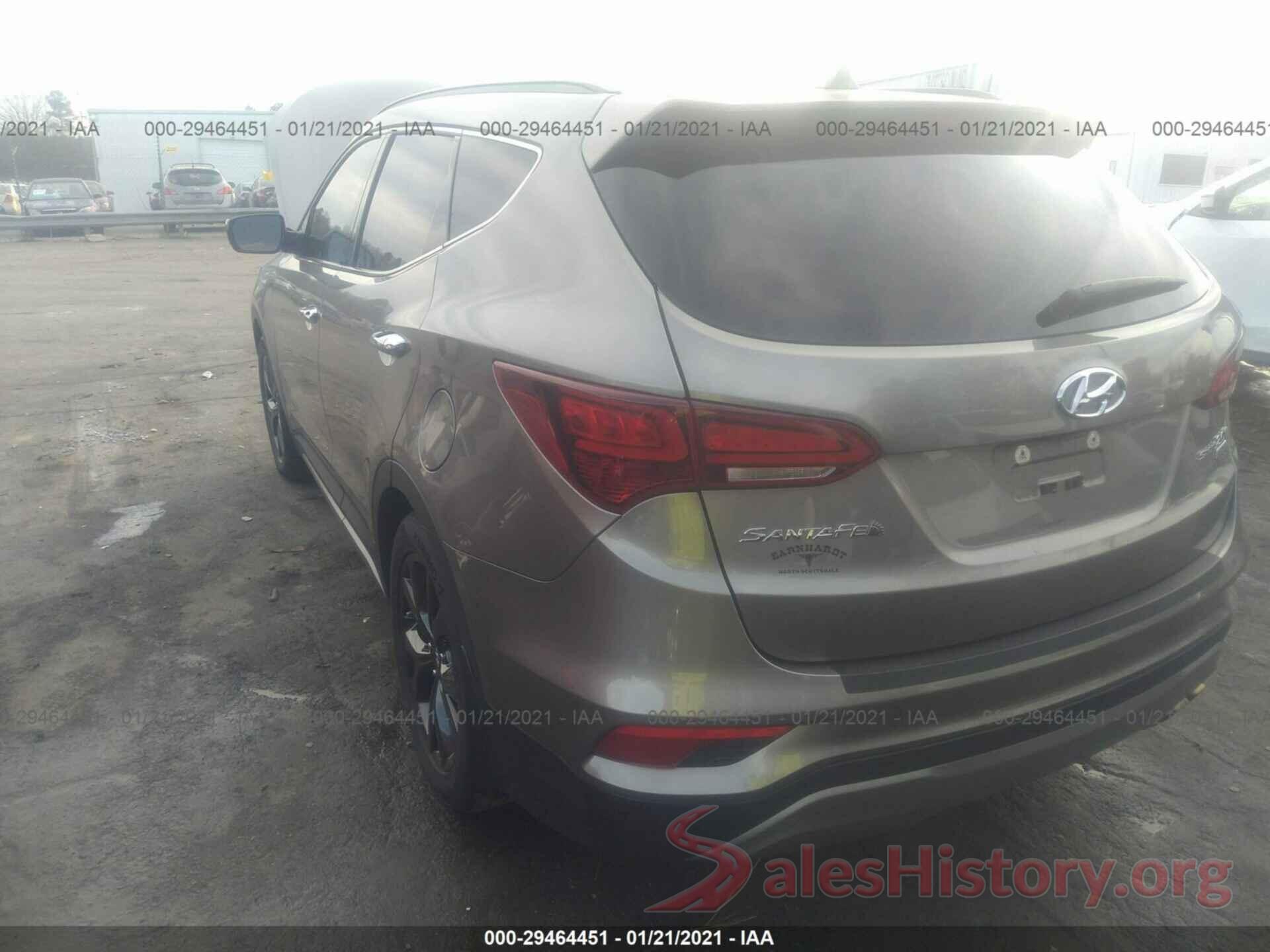 5XYZW4LA3HG447784 2017 HYUNDAI SANTA FE SPORT