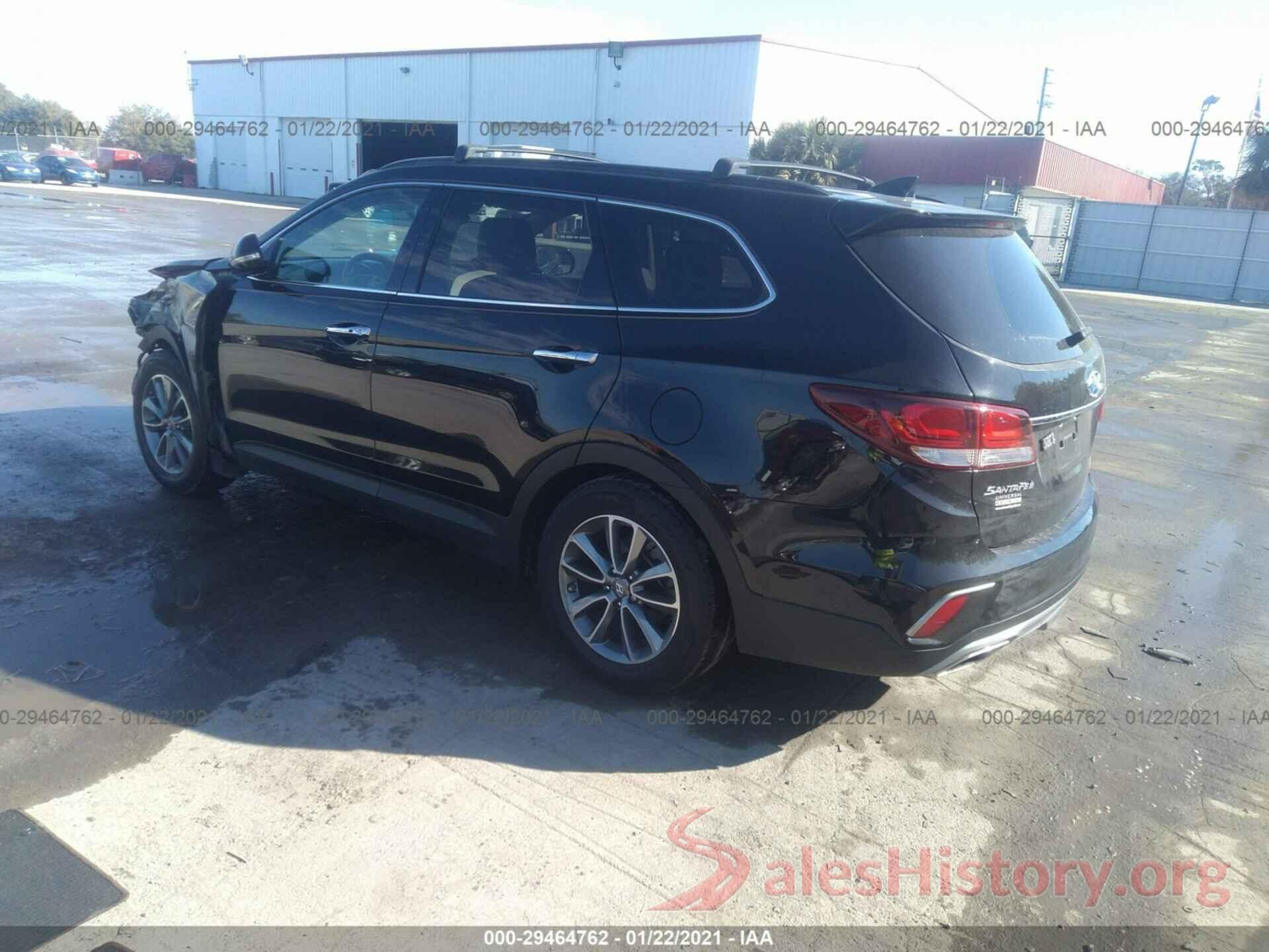 KM8SN4HF2HU190202 2017 HYUNDAI SANTA FE