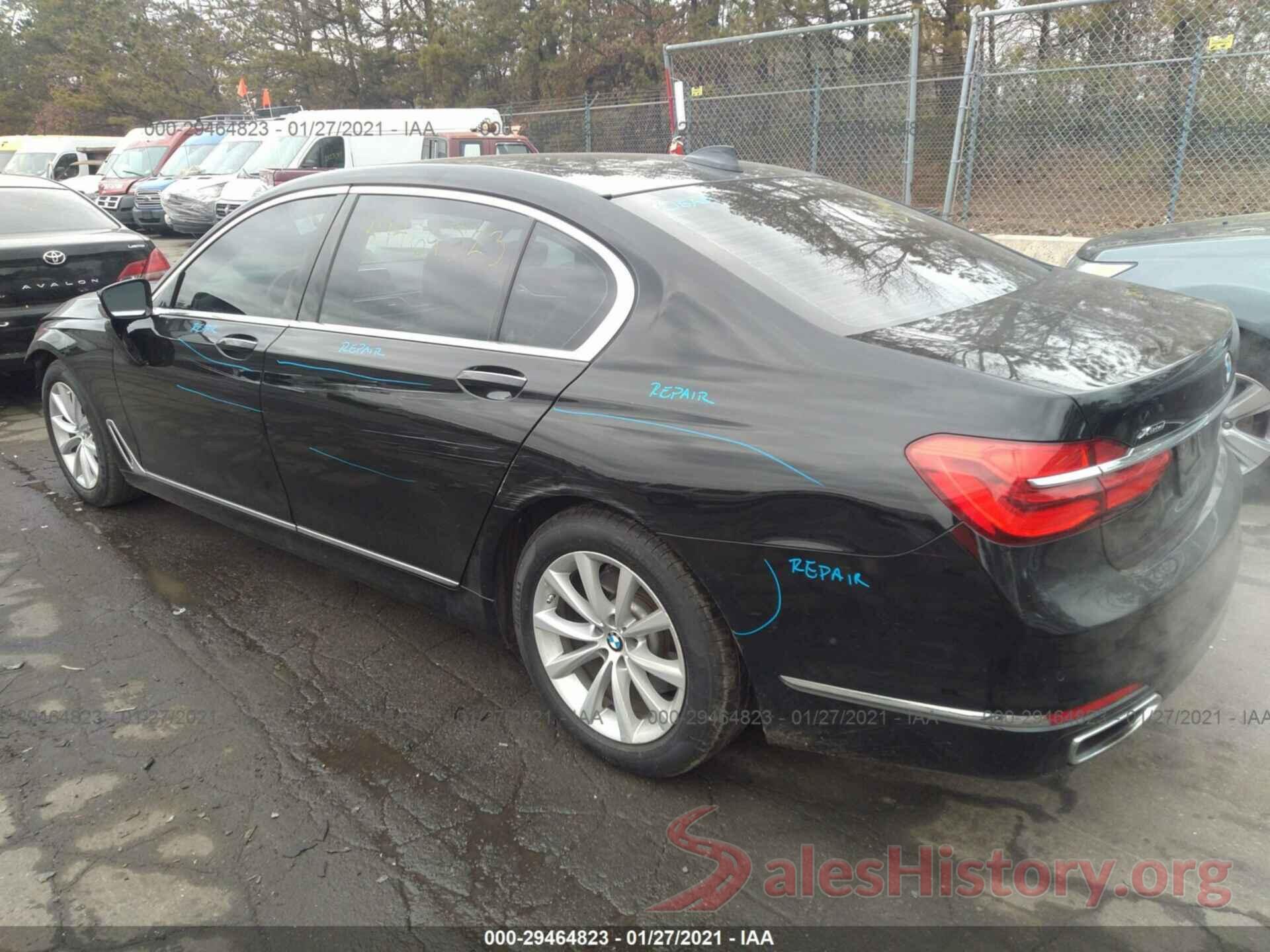 WBA7E4C52JGV23993 2018 BMW 7 SERIES