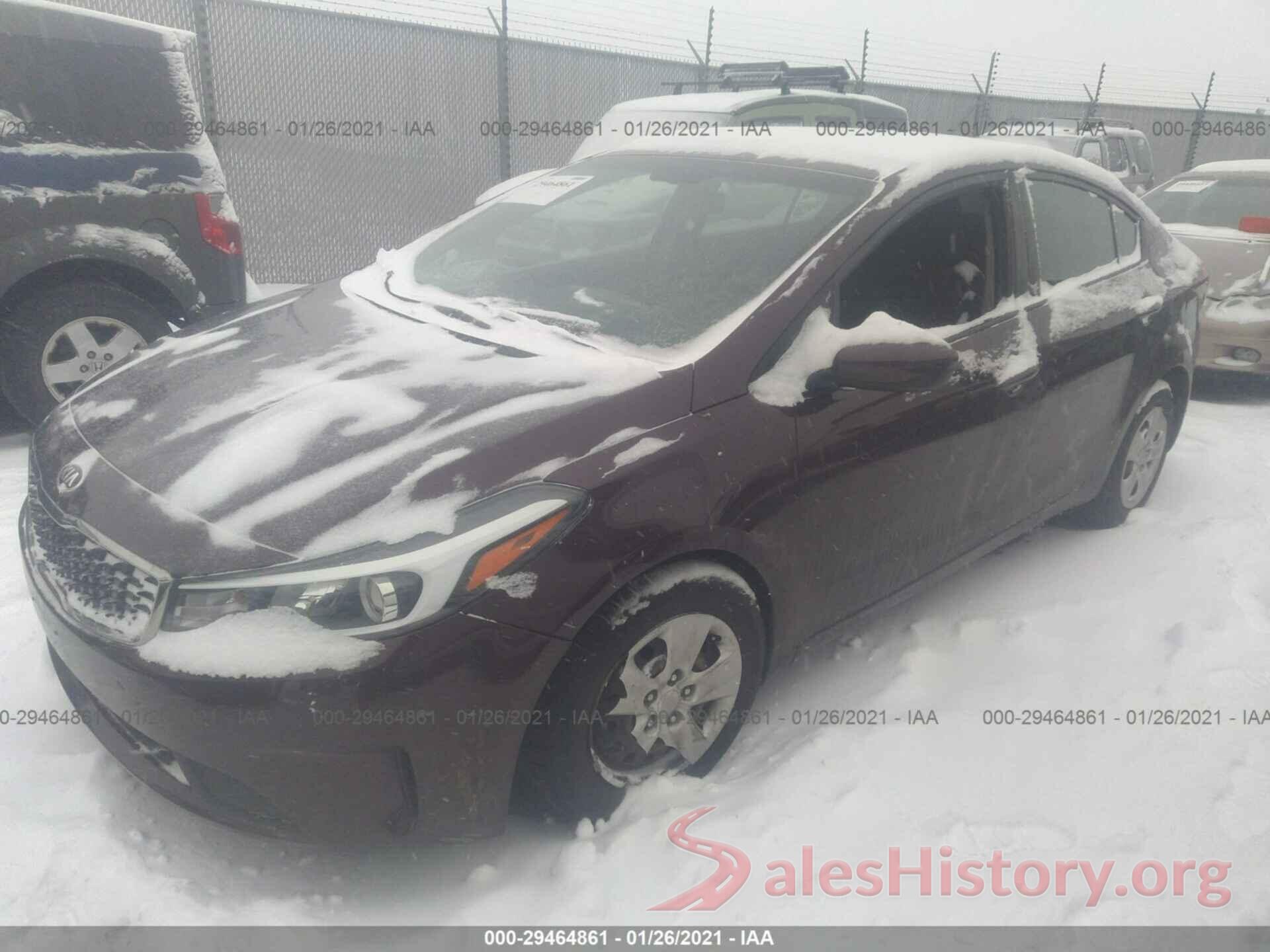 3KPFK4A74HE143298 2017 KIA FORTE