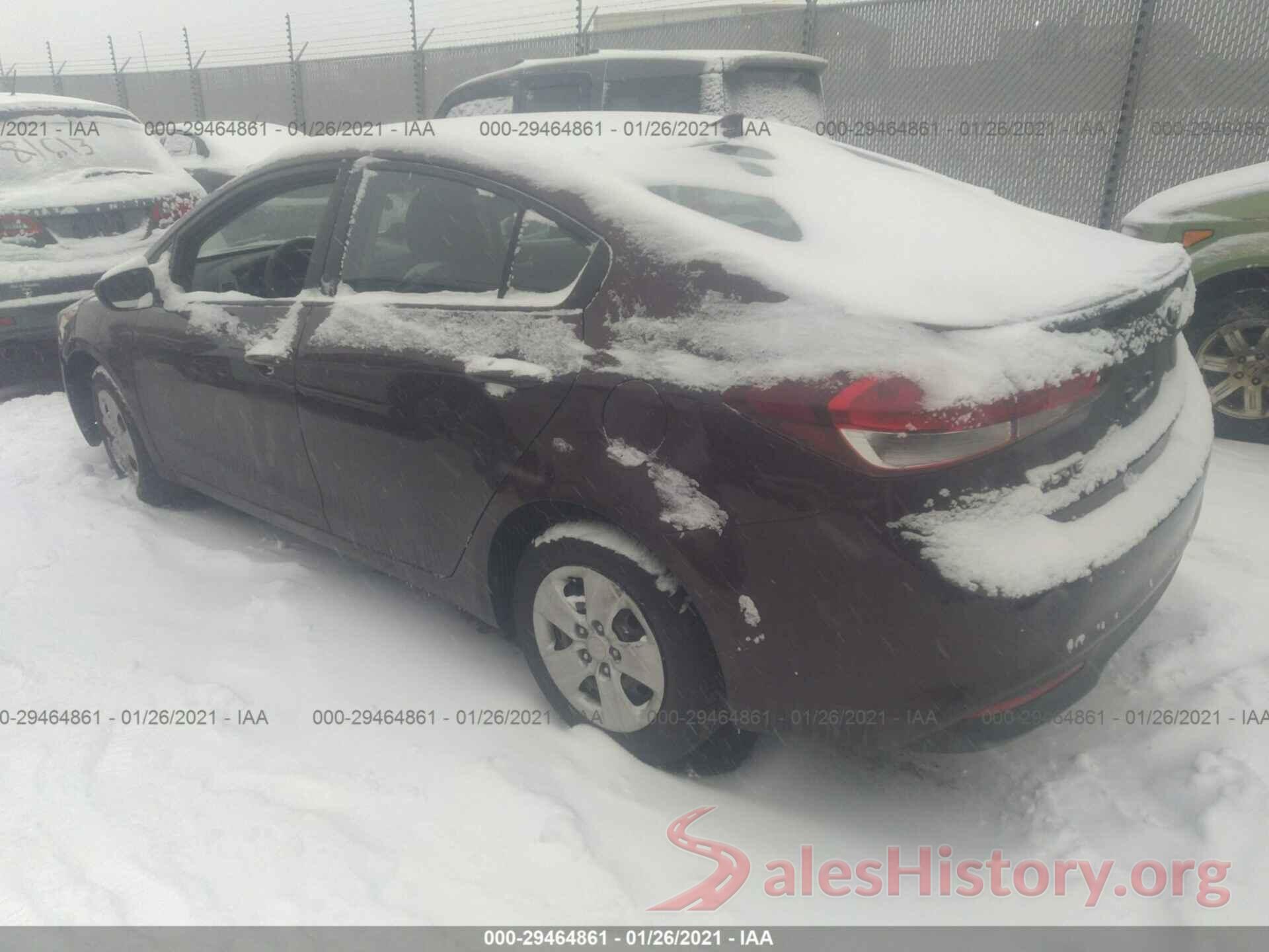 3KPFK4A74HE143298 2017 KIA FORTE